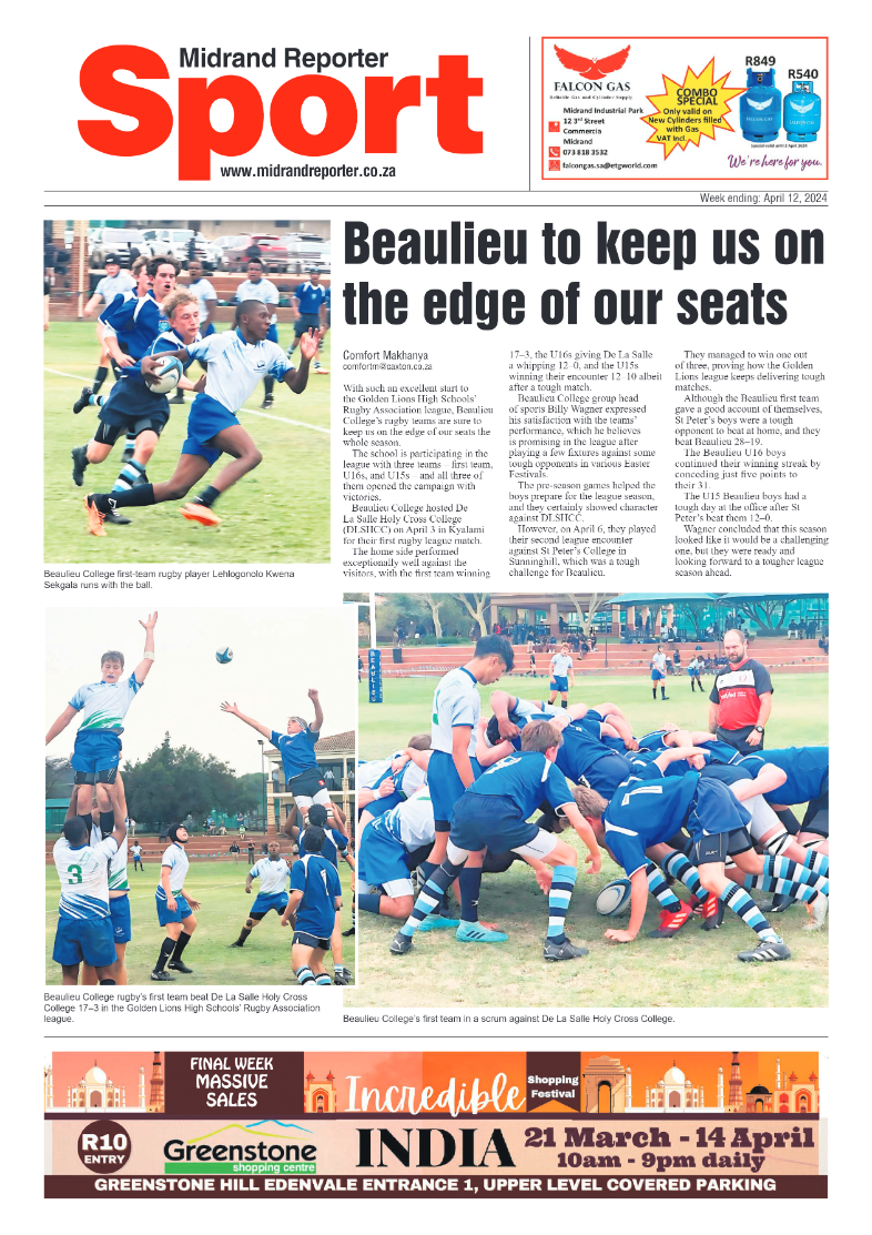 Midrand Reporter 12 April 2024 page 12