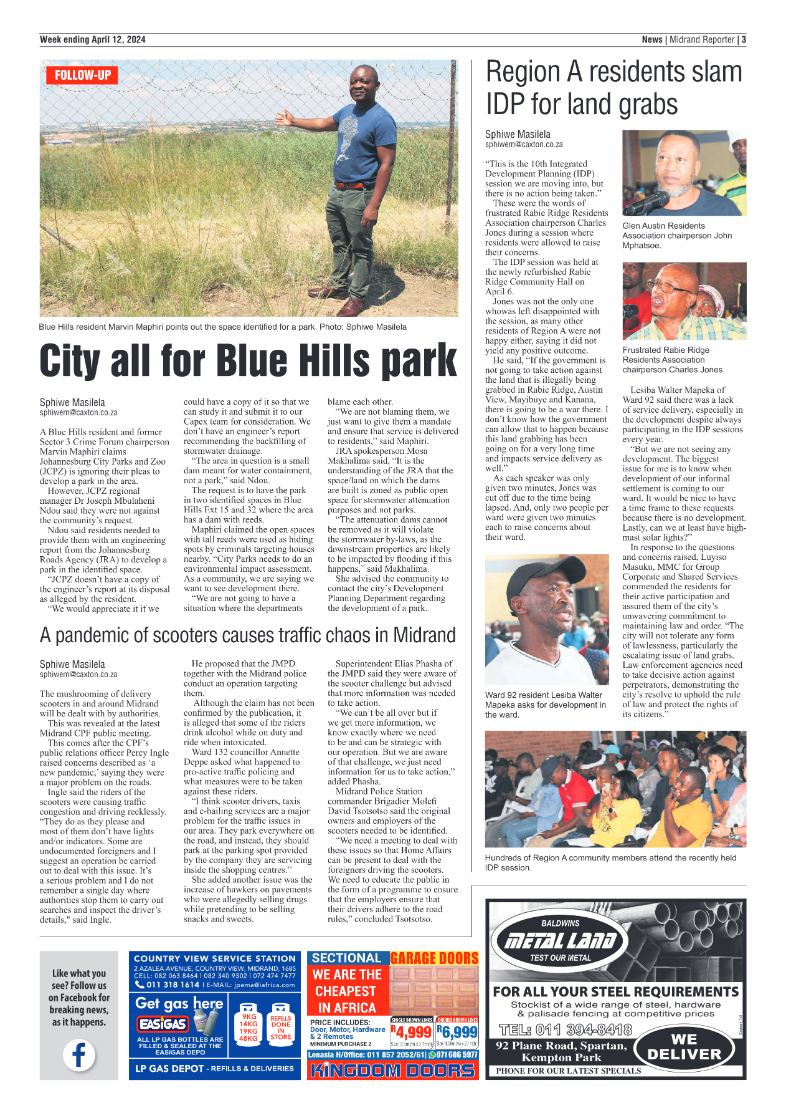 Midrand Reporter 12 April 2024 page 3