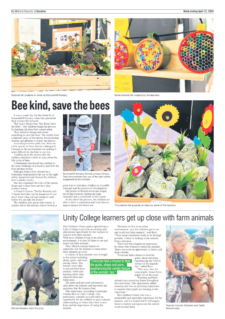 Midrand Reporter 12 April 2024 page 8