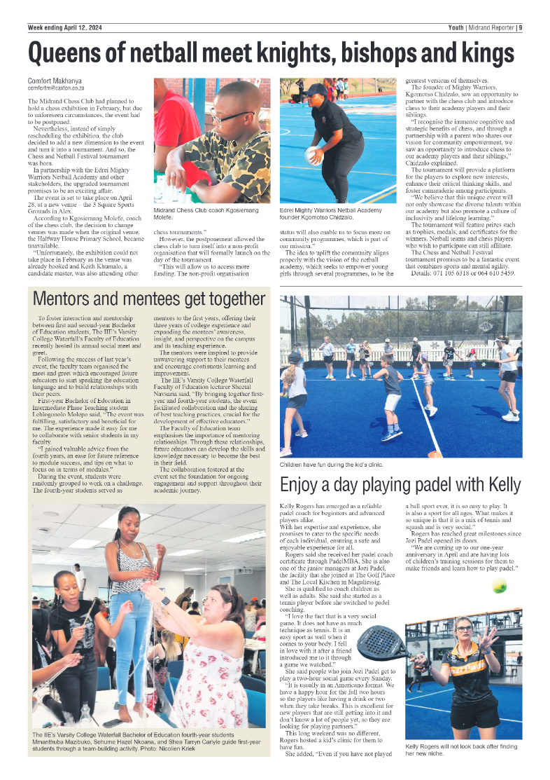 Midrand Reporter 12 April 2024 page 9