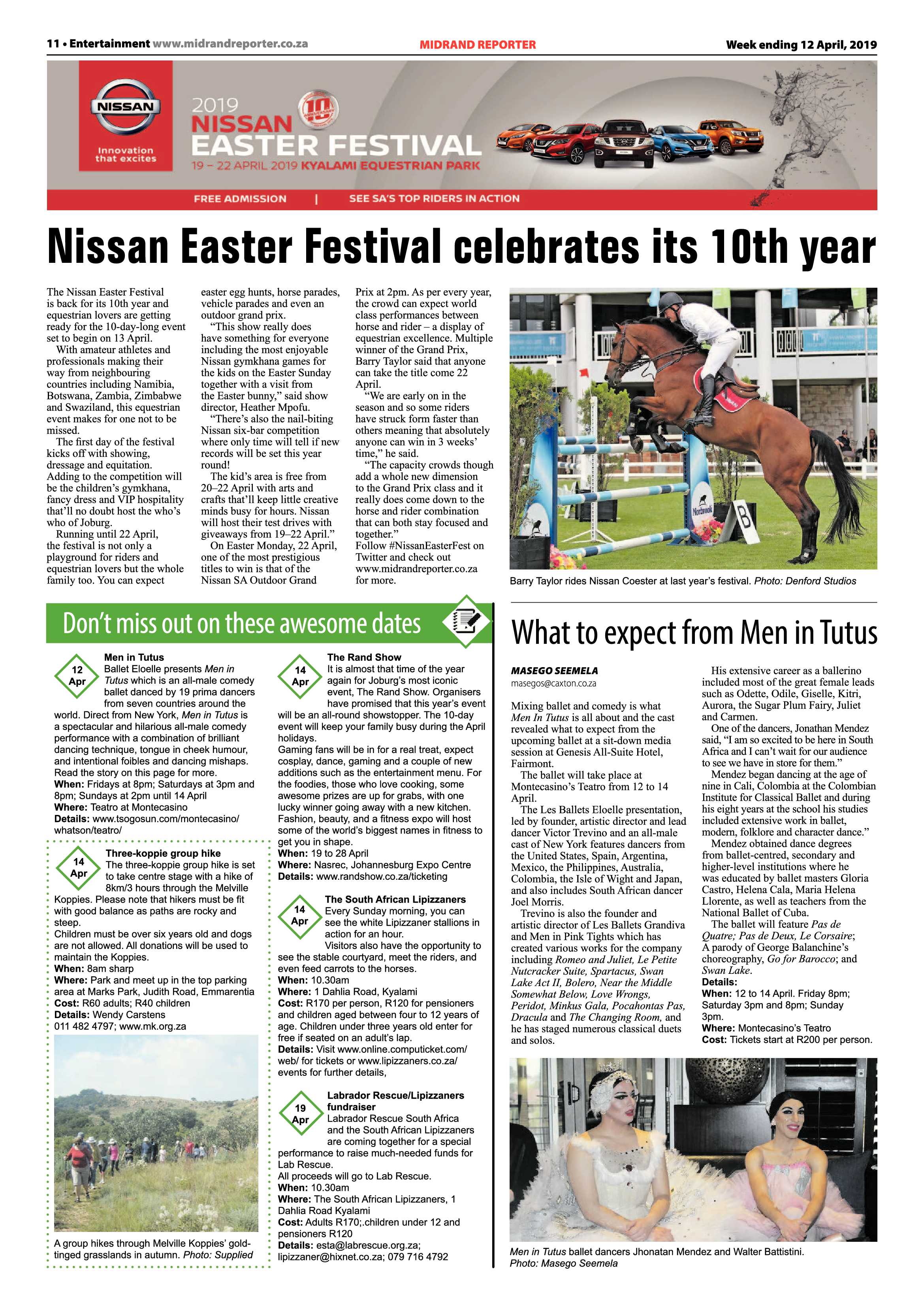Midrand Reporter 12 April, 2019 page 11