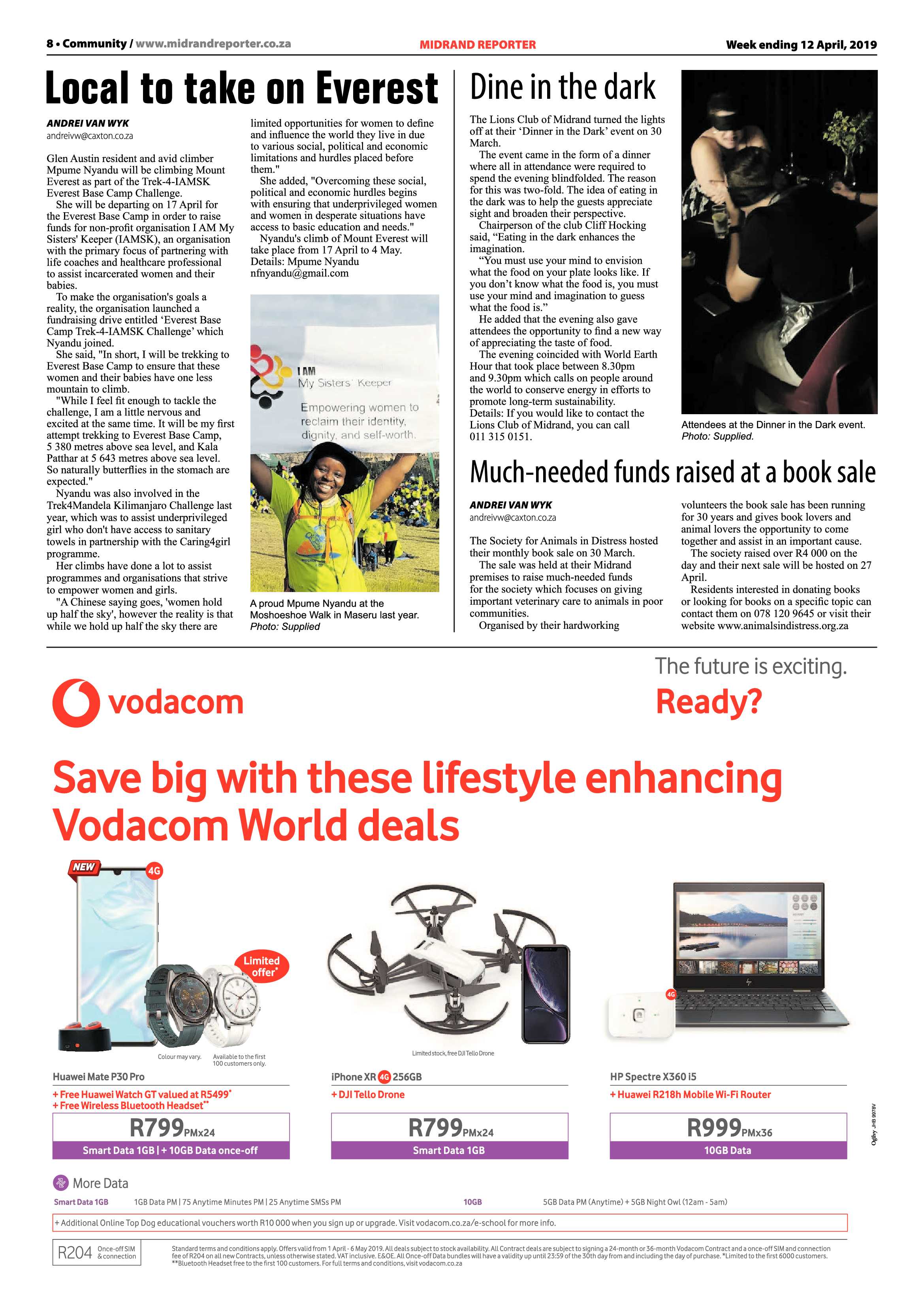 Midrand Reporter 12 April, 2019 page 8