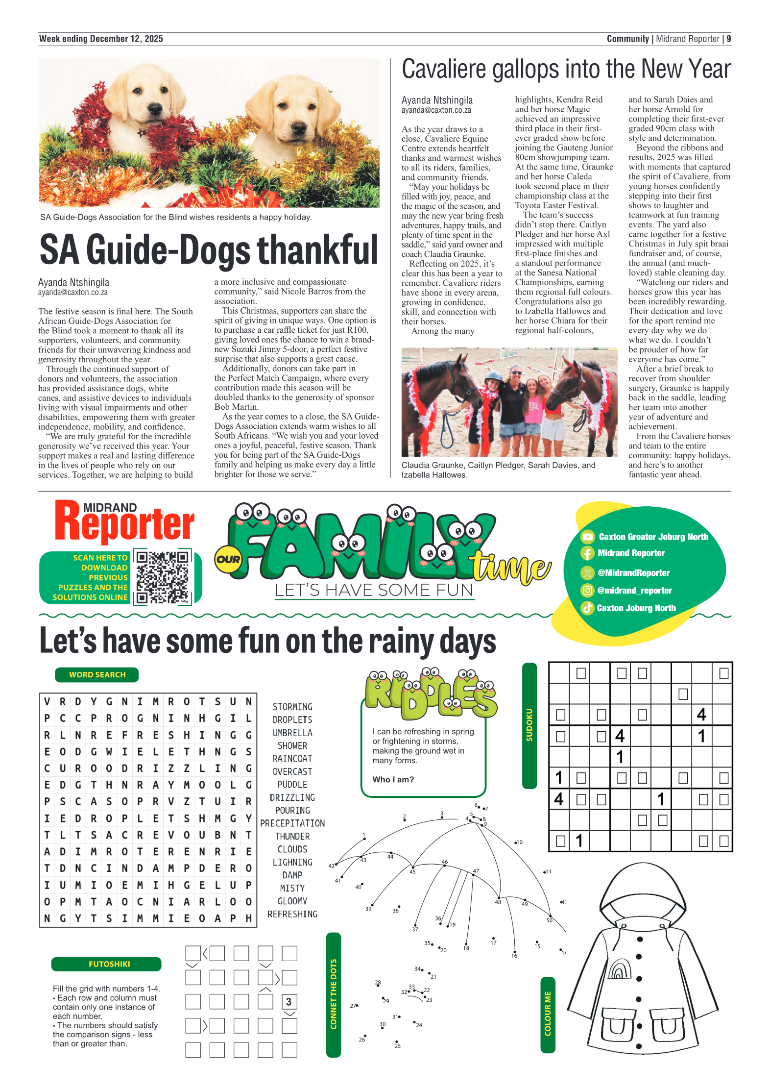 Midrand Reporter 12 December 2025 page 11