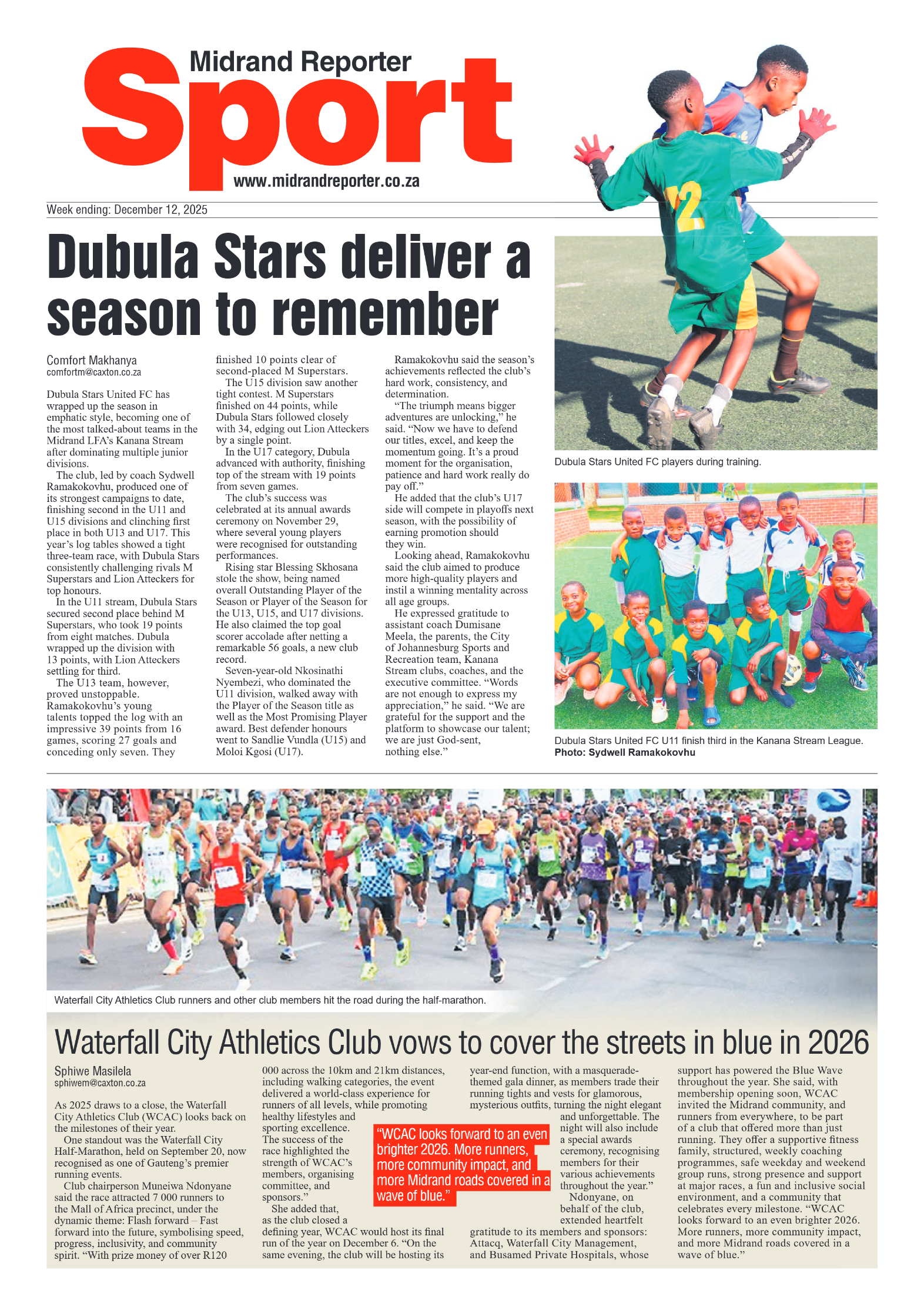 Midrand Reporter 12 December 2025 page 14