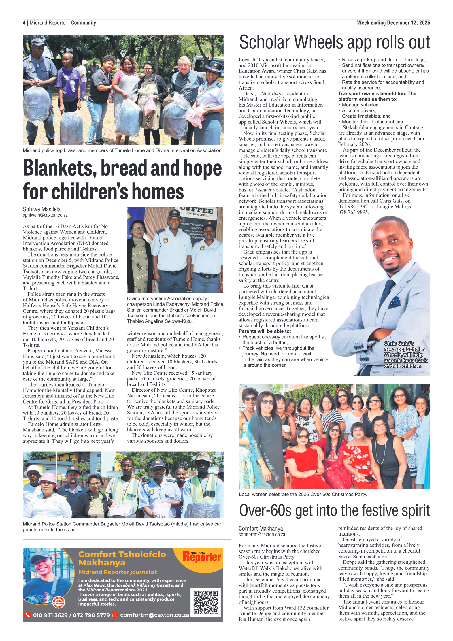 Midrand Reporter 12 December 2025 page 6
