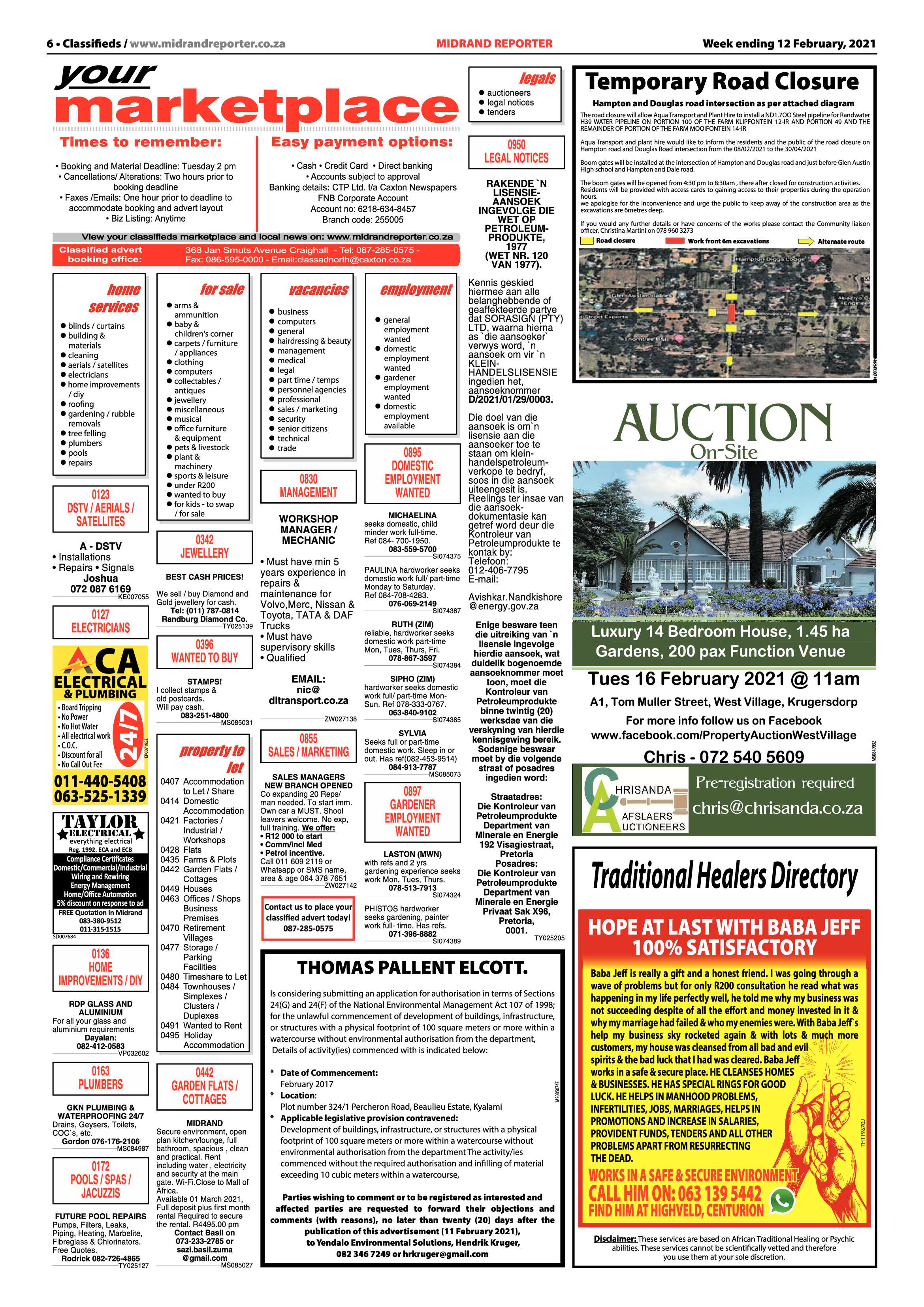 Midrand Reporter 12 February 2021 page 6