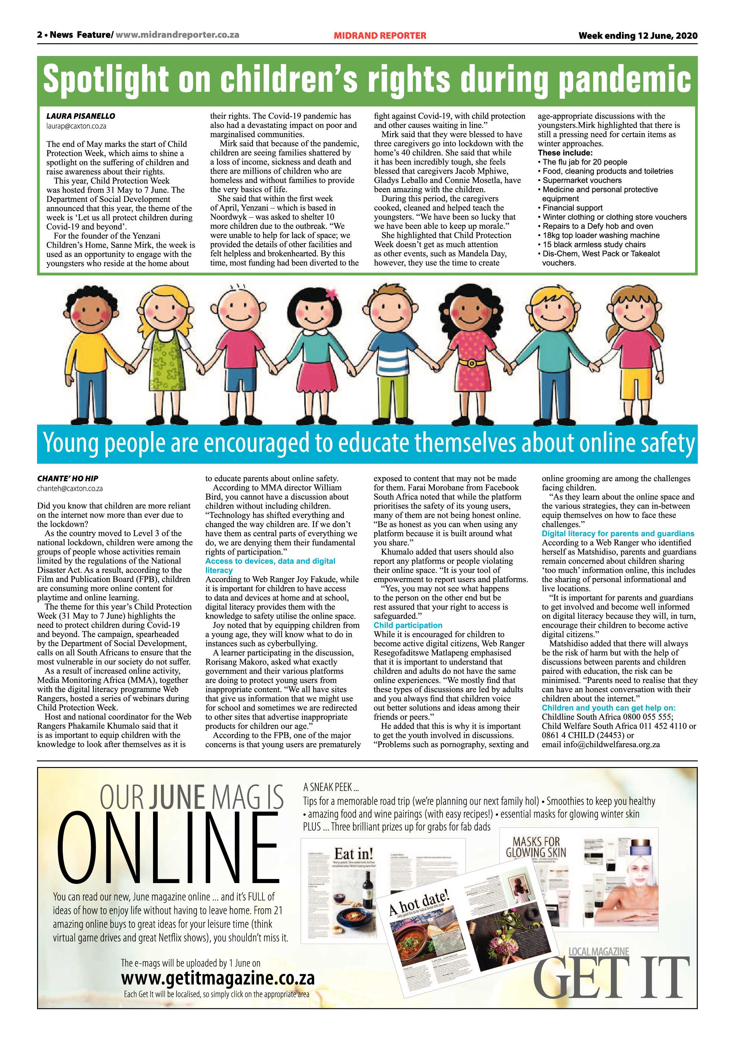 Midrand Reporter 12 June 2020 page 2