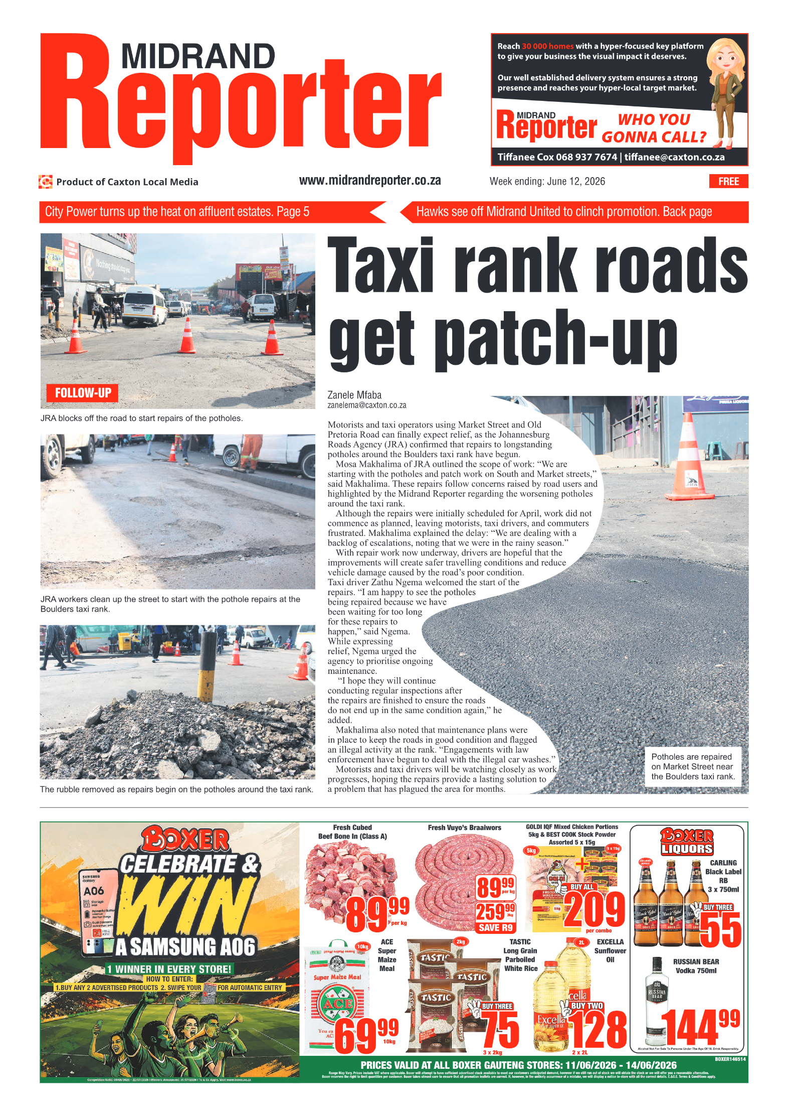 Midrand Reporter 12 June 2026 page 3