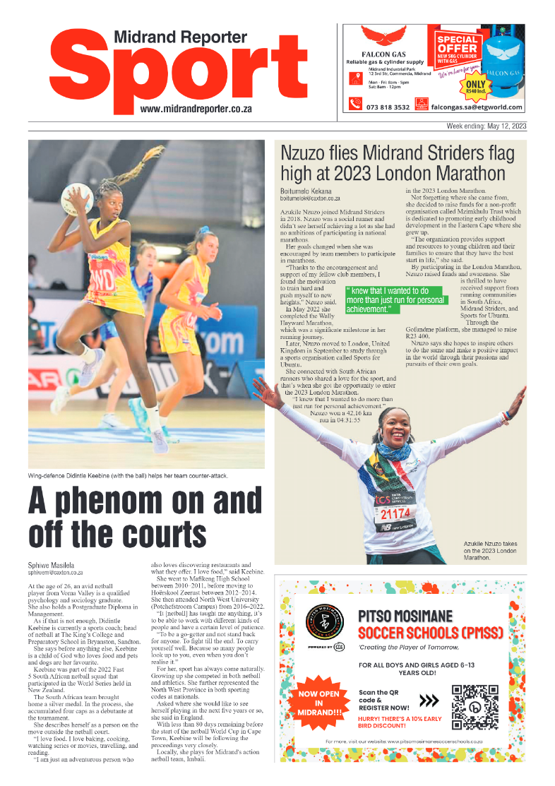 Midrand Reporter 12 May 2023 page 12