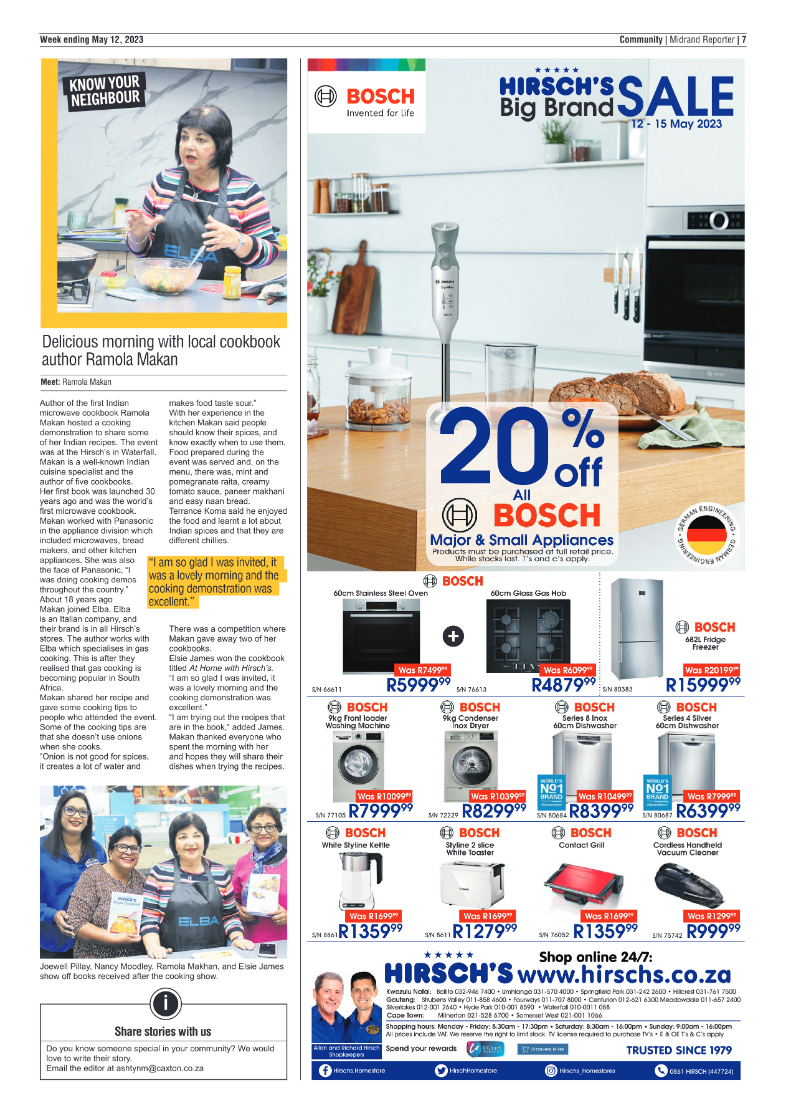 Midrand Reporter 12 May 2023 page 7