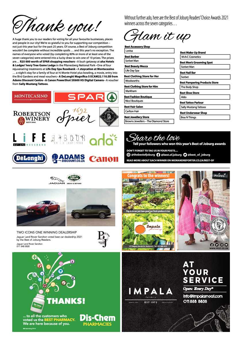 Midrand Reporter  12 November 2021 page 2