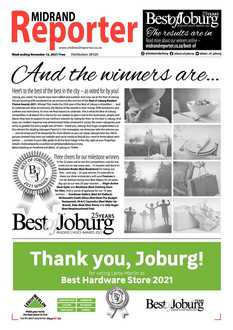 Midrand Reporter  12 November 2021