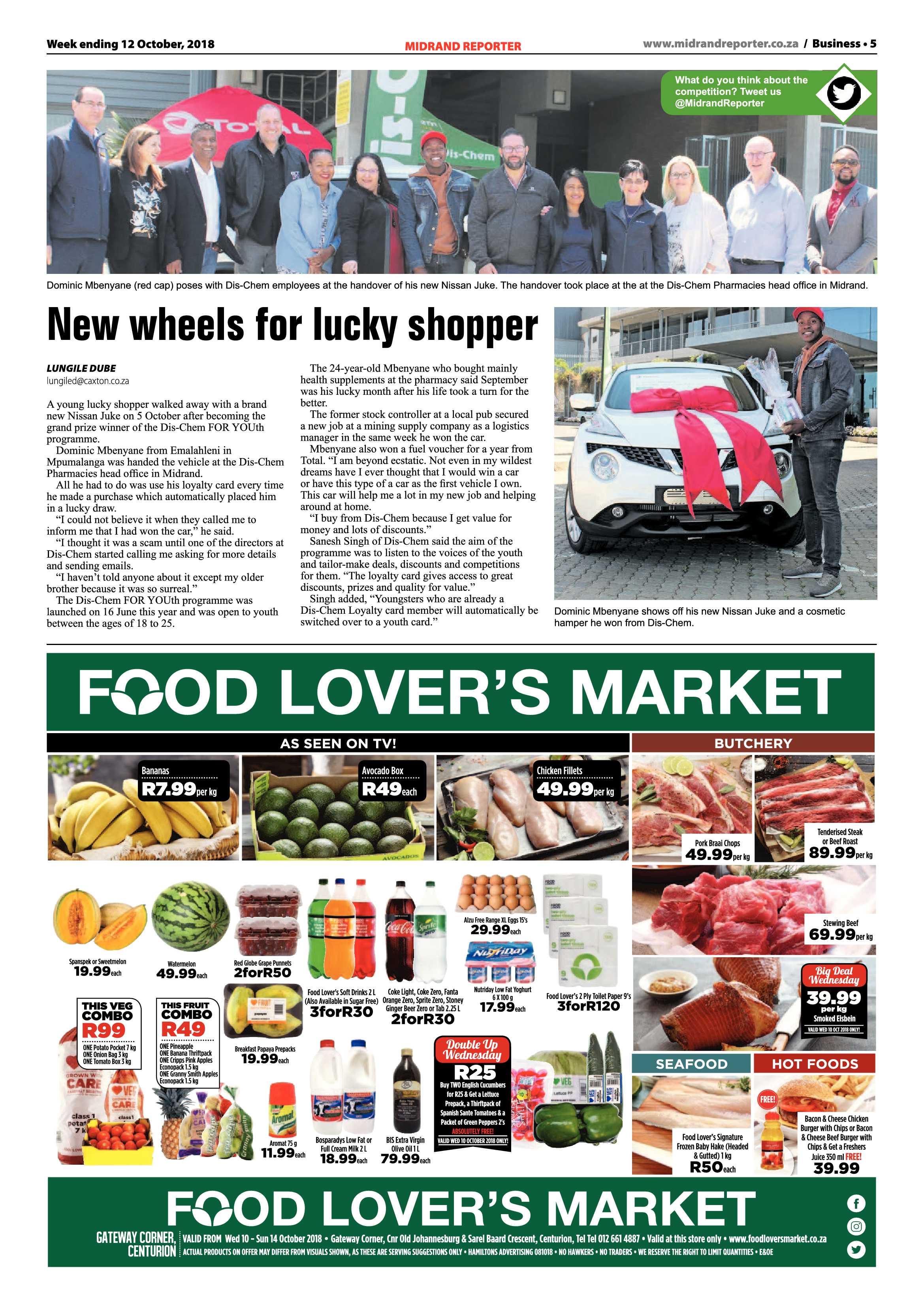 Midrand Reporter 12 October, 2018 page 5