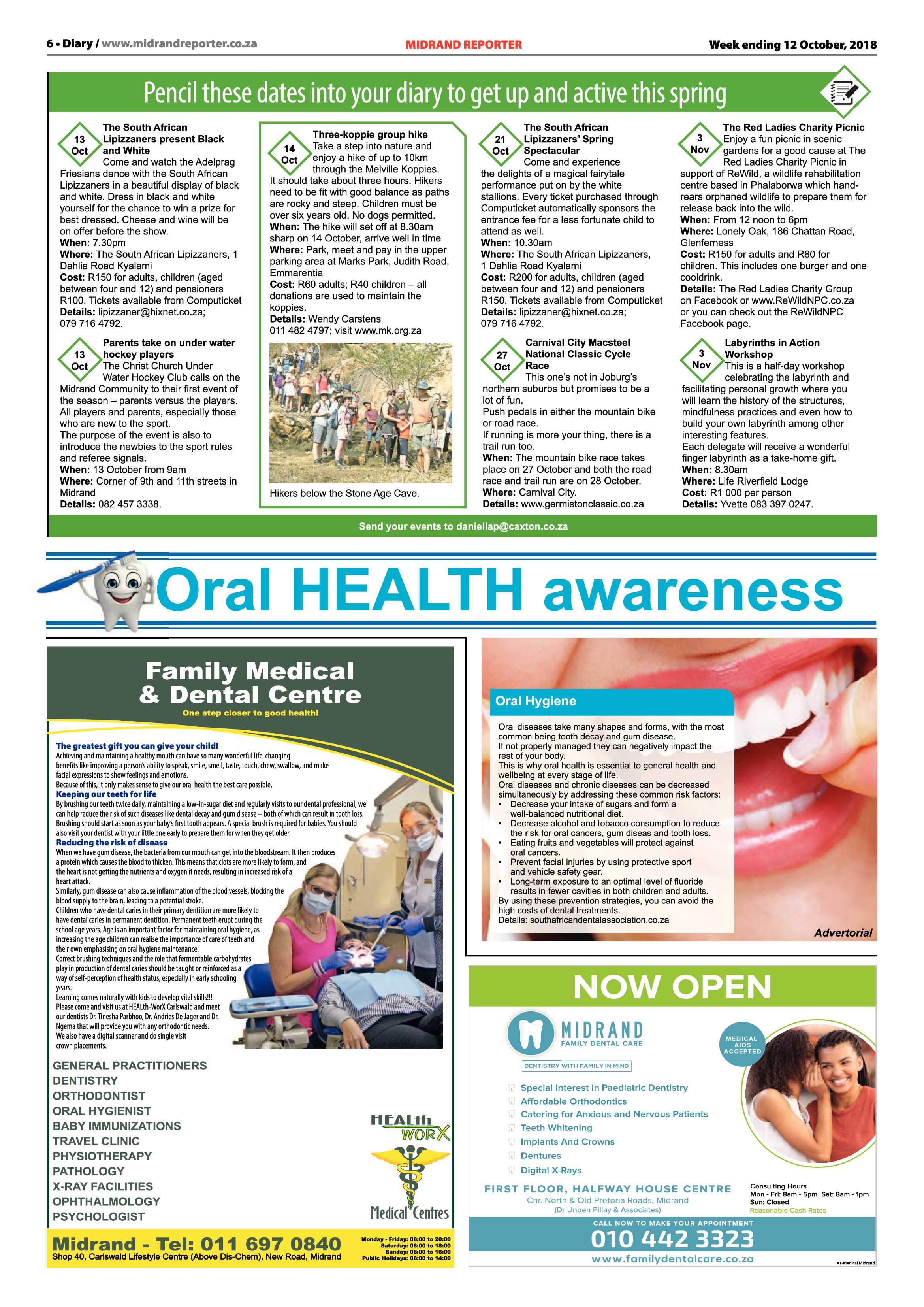Midrand Reporter 12 October, 2018 page 6