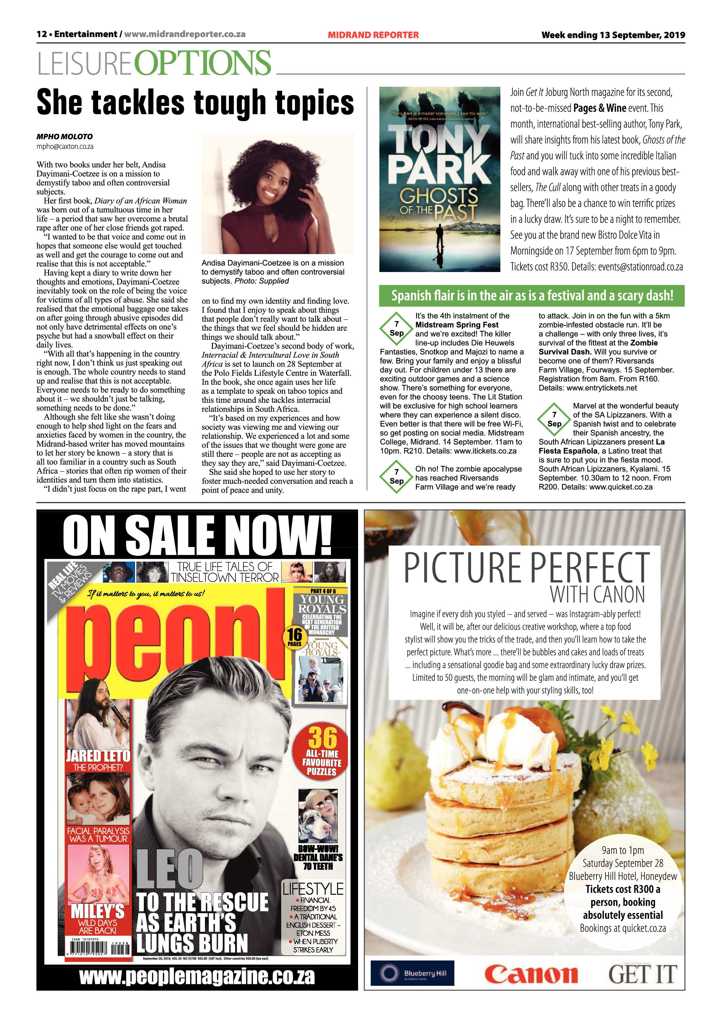 Midrand Reporter 12 September, 2019 page 12