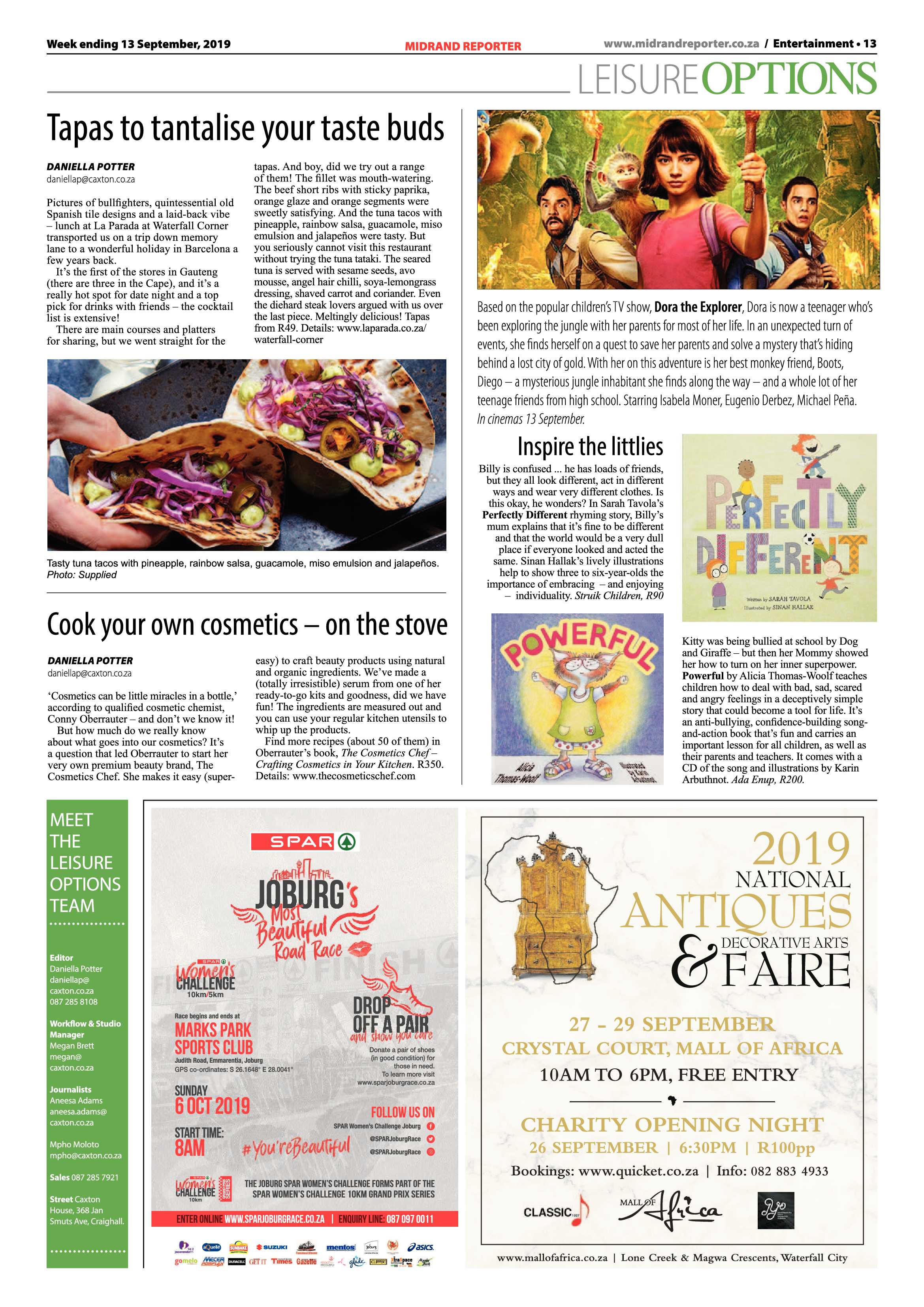 Midrand Reporter 12 September, 2019 page 13