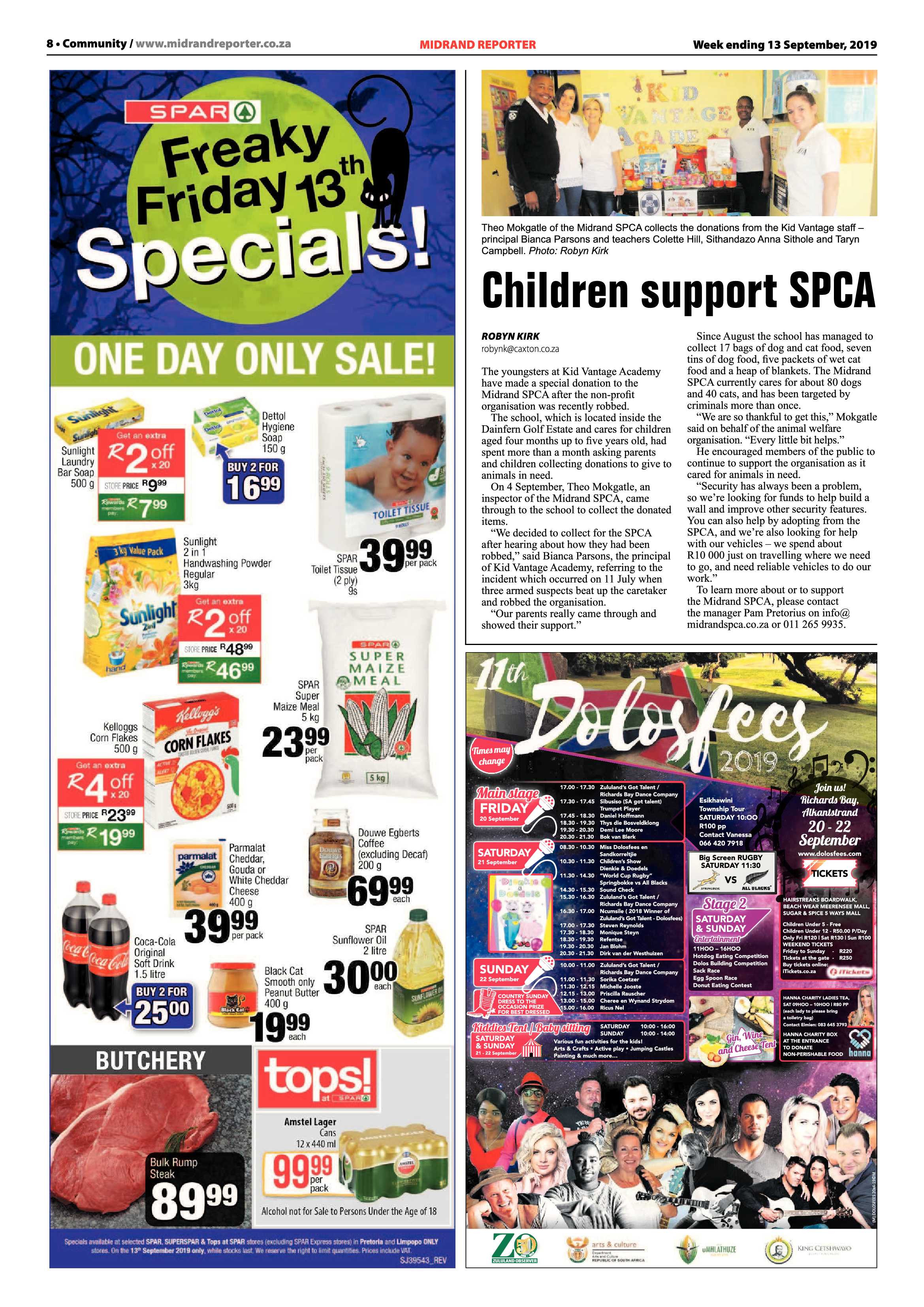 Midrand Reporter 12 September, 2019 page 8