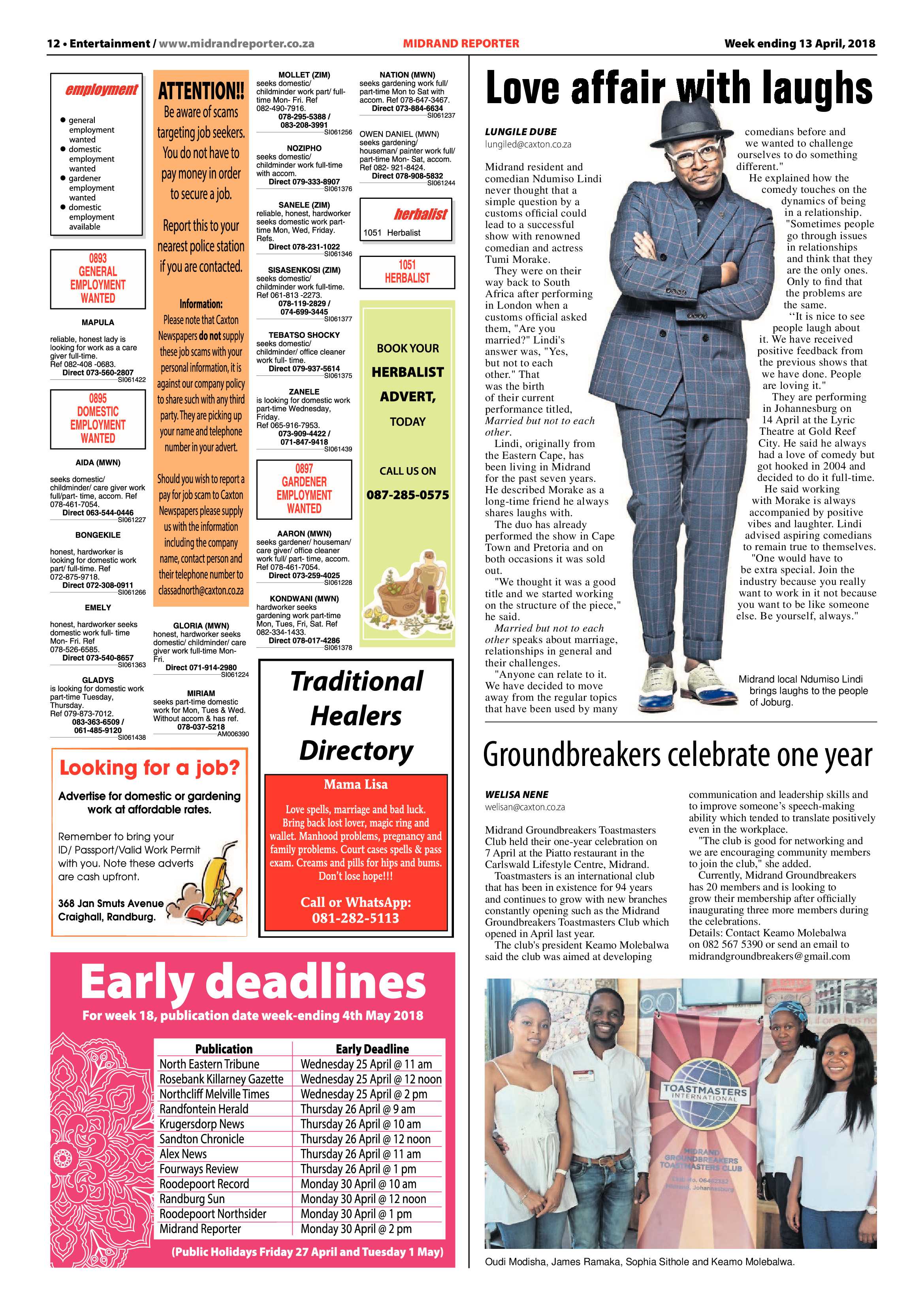 Midrand Reporter 2018 page 12