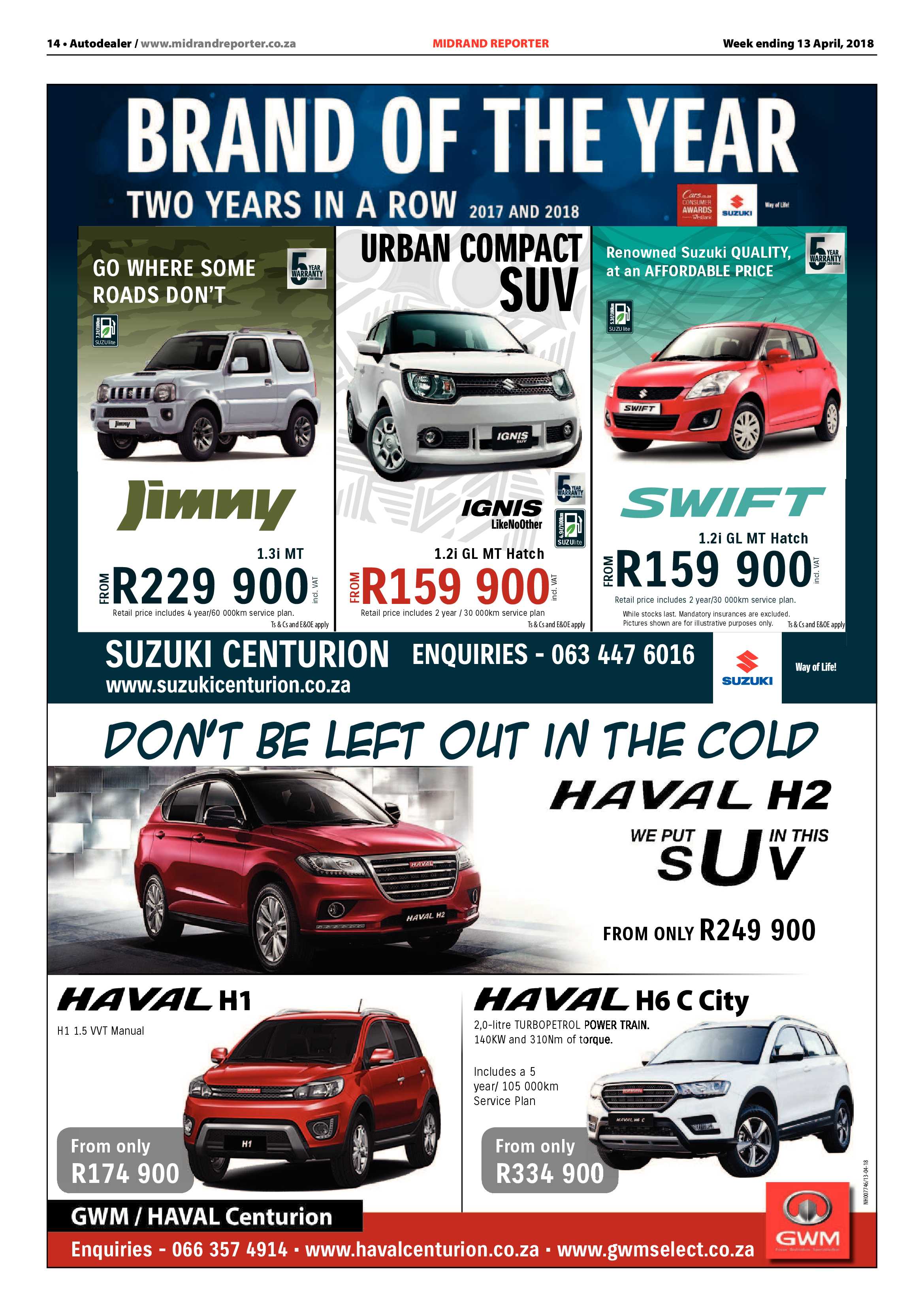 Midrand Reporter 2018 page 14
