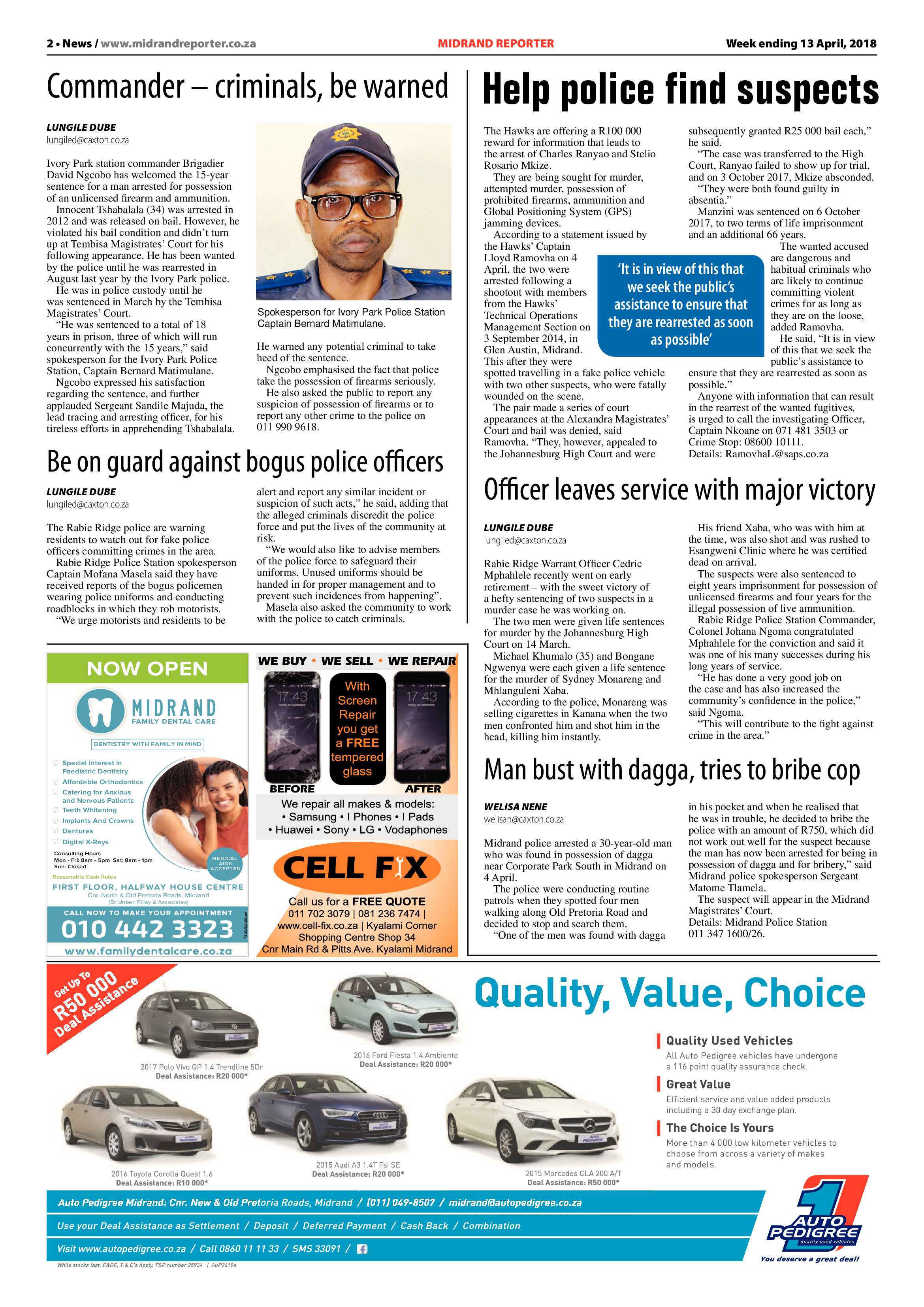 Midrand Reporter 2018 page 2