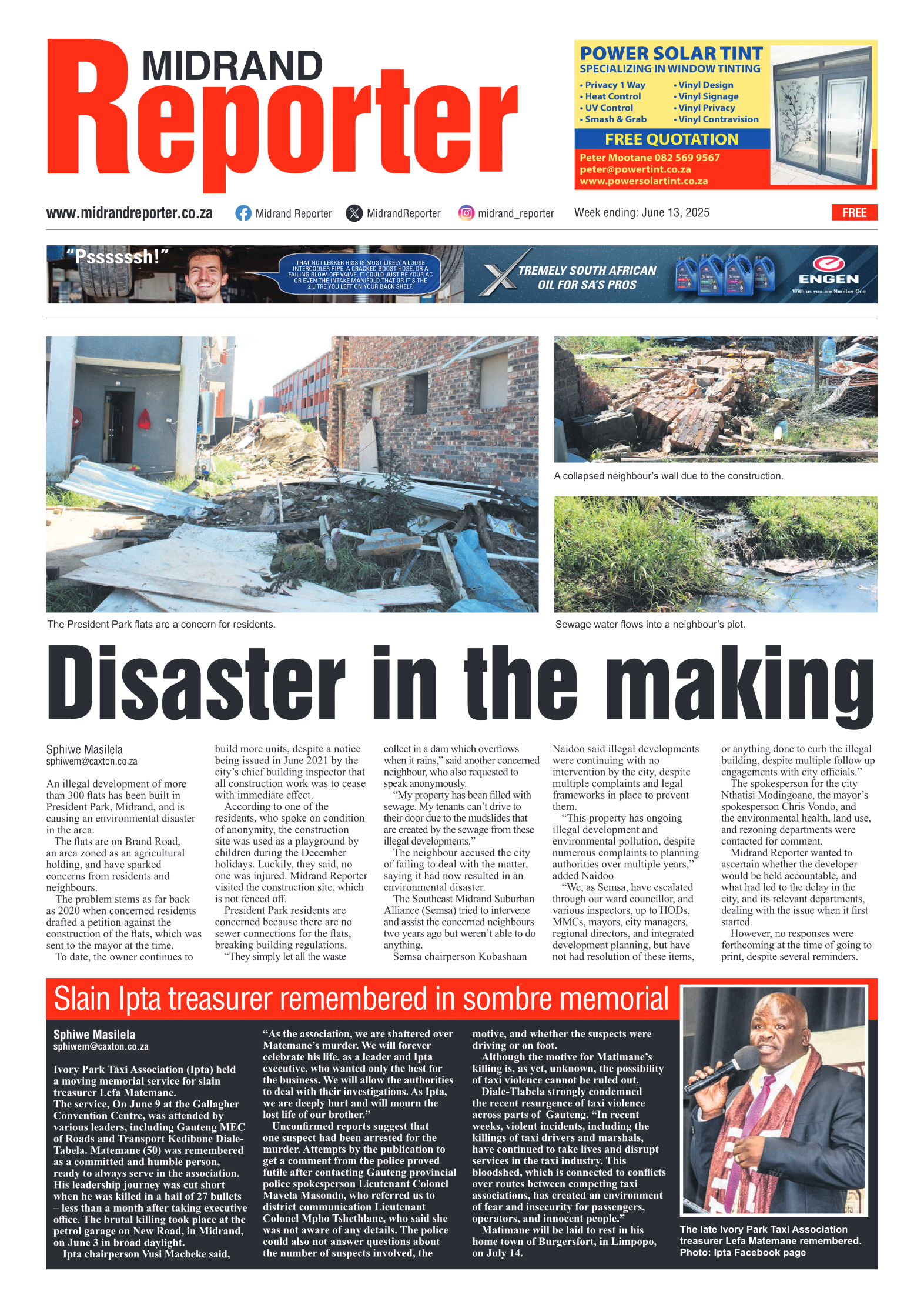 Midrand Reporter 13 June 2025 page 3