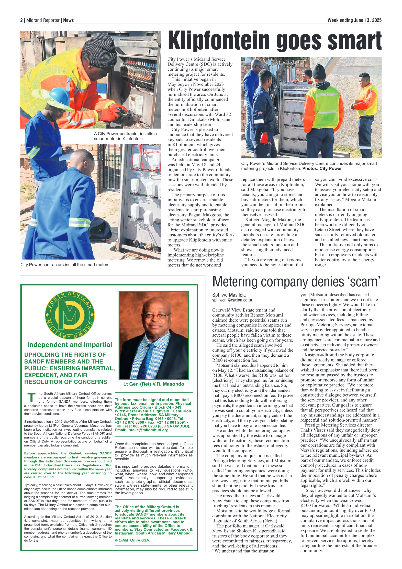 Midrand Reporter 13 June 2025 page 4