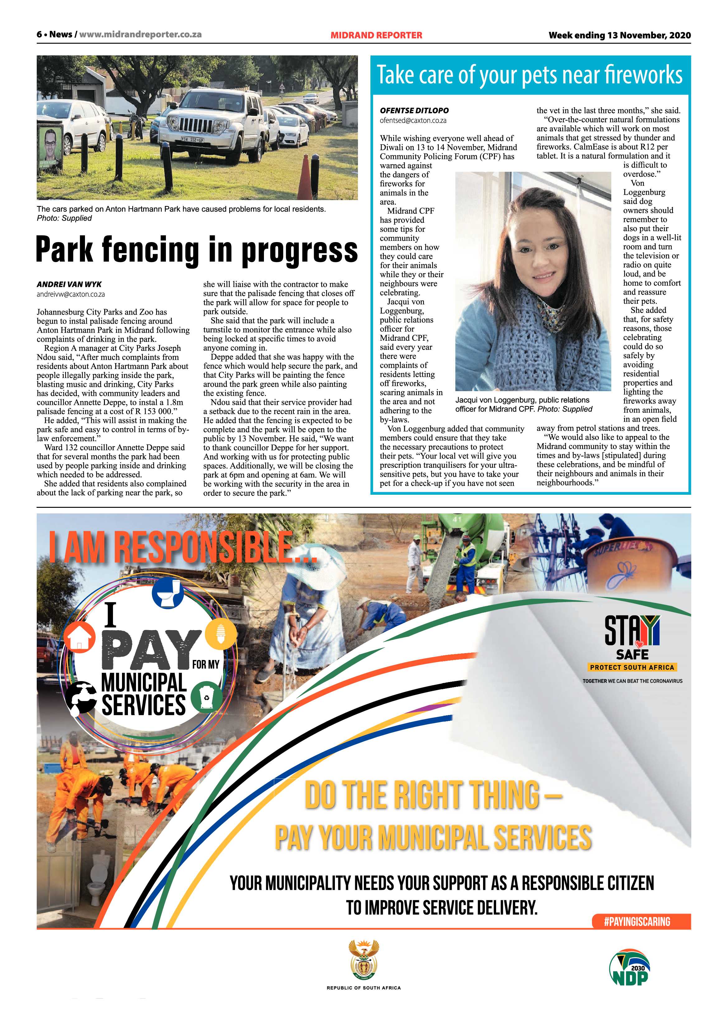 Midrand Reporter 13 November 2020 page 6