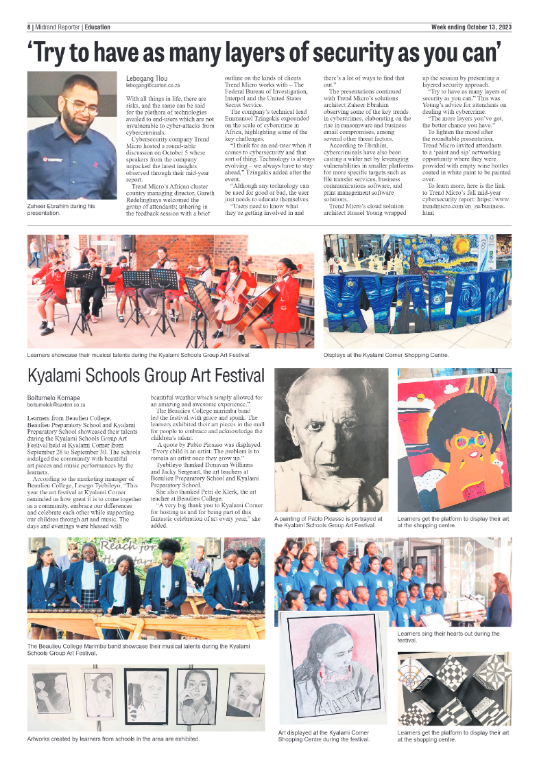 Midrand Reporter 13 October 2023 page 8