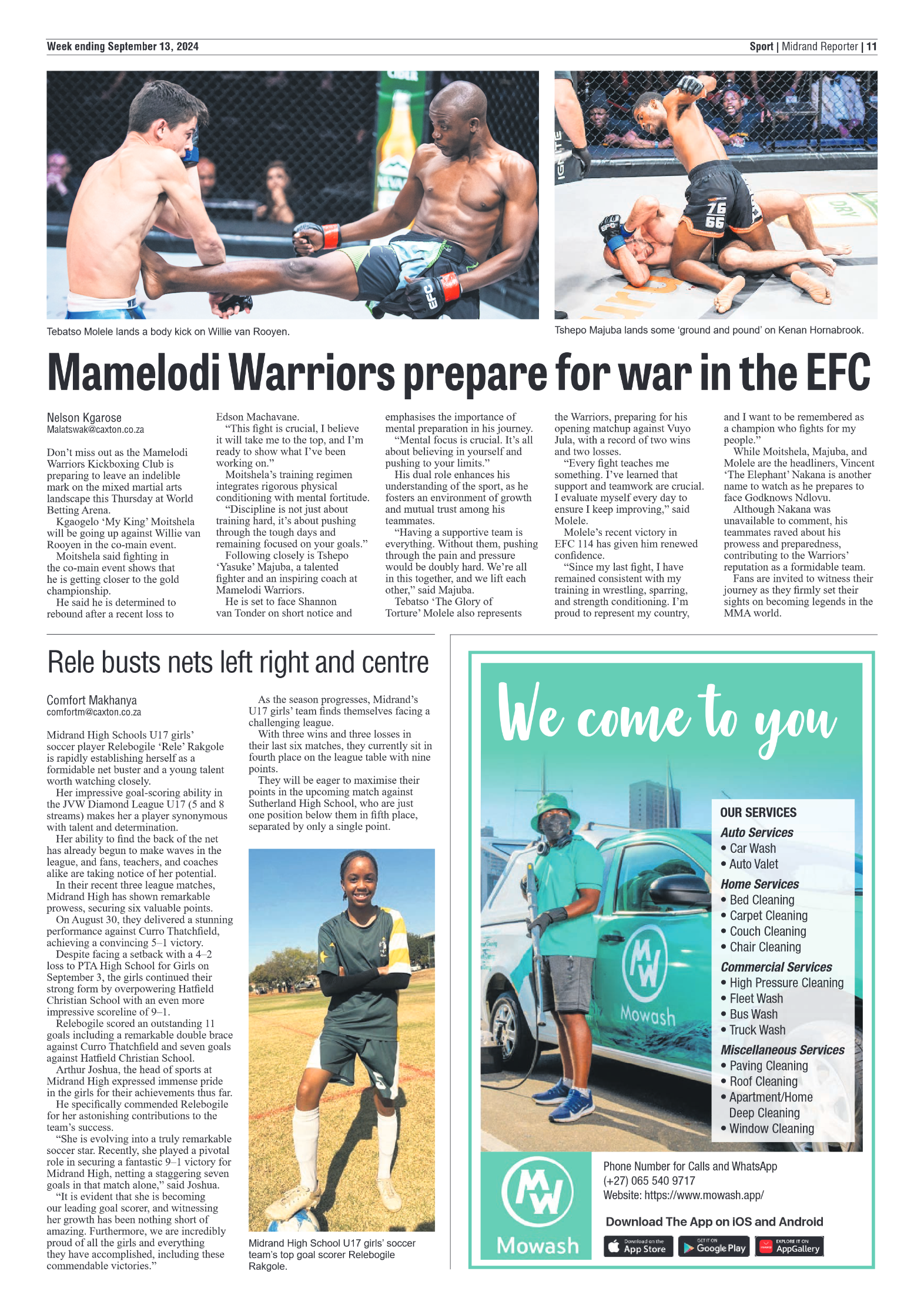 Midrand Reporter 13 September 2024 page 11