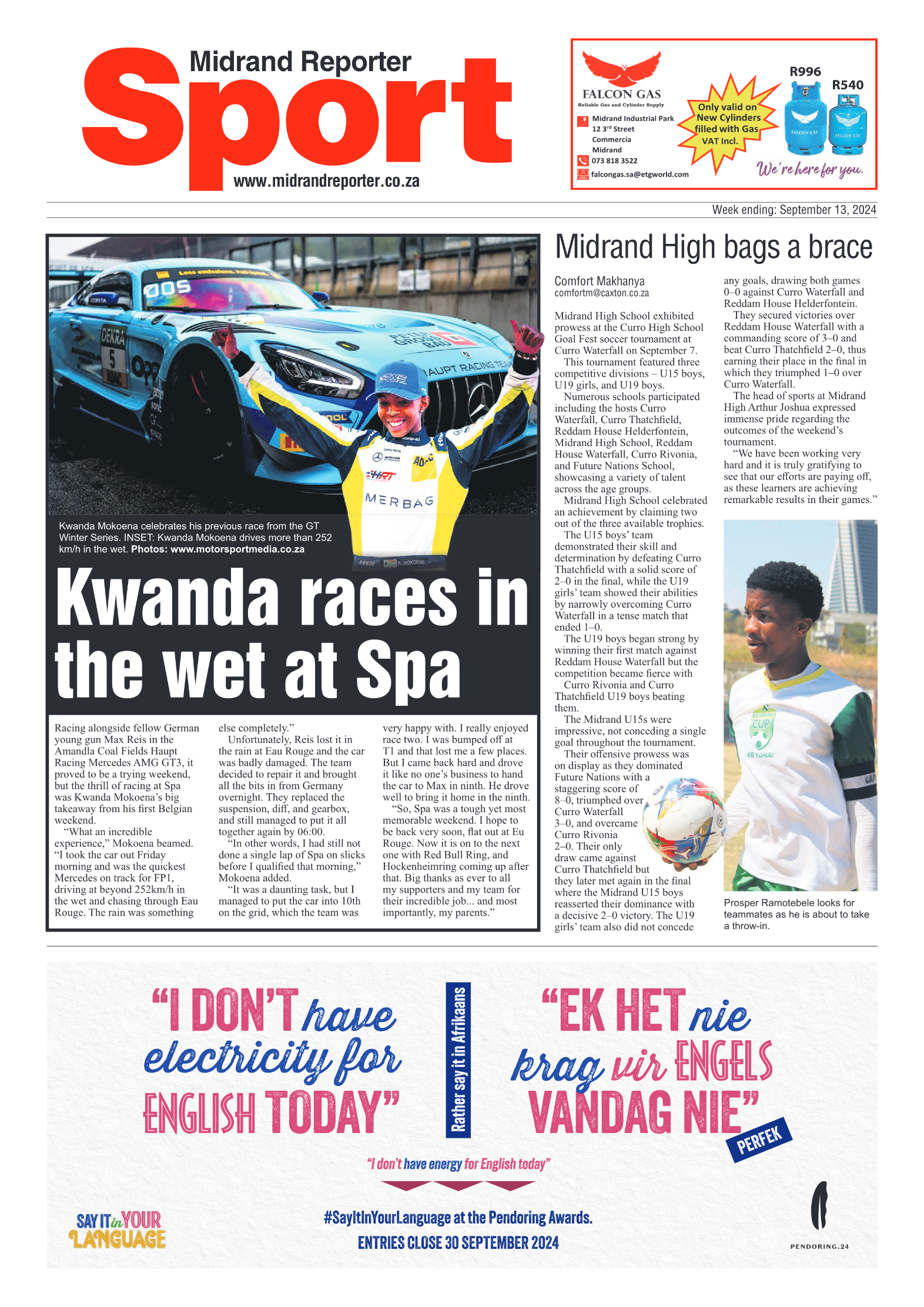 Midrand Reporter 13 September 2024 page 12