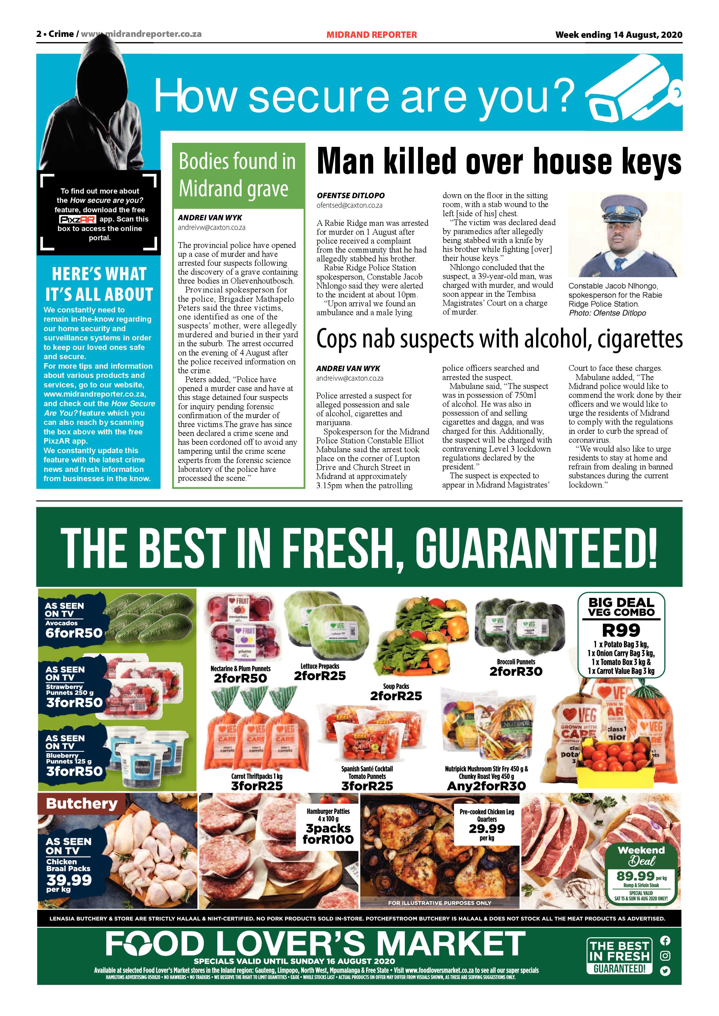 Midrand Reporter 14 August 2020 page 2