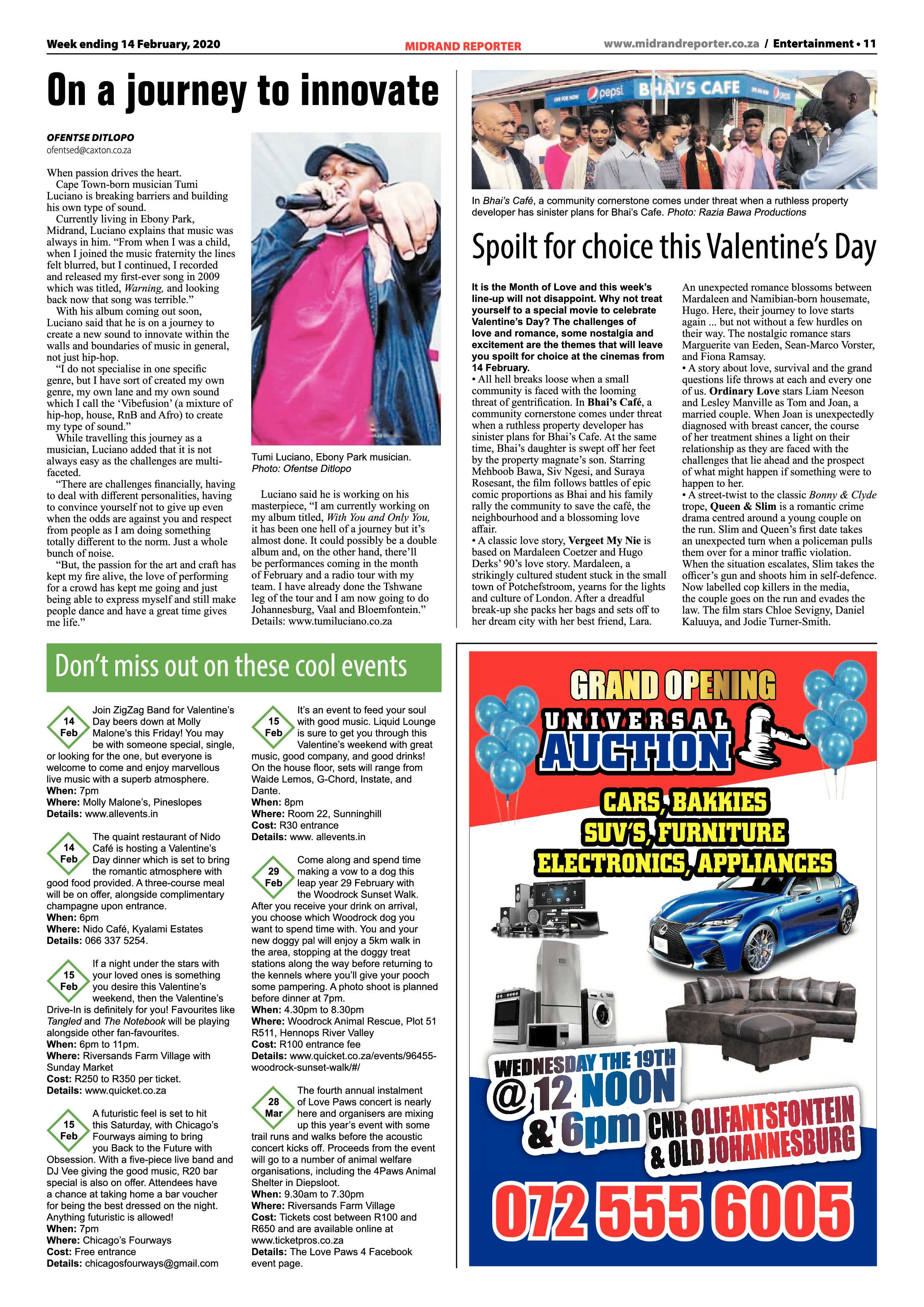 Midrand Reporter 14 February 2020 page 11