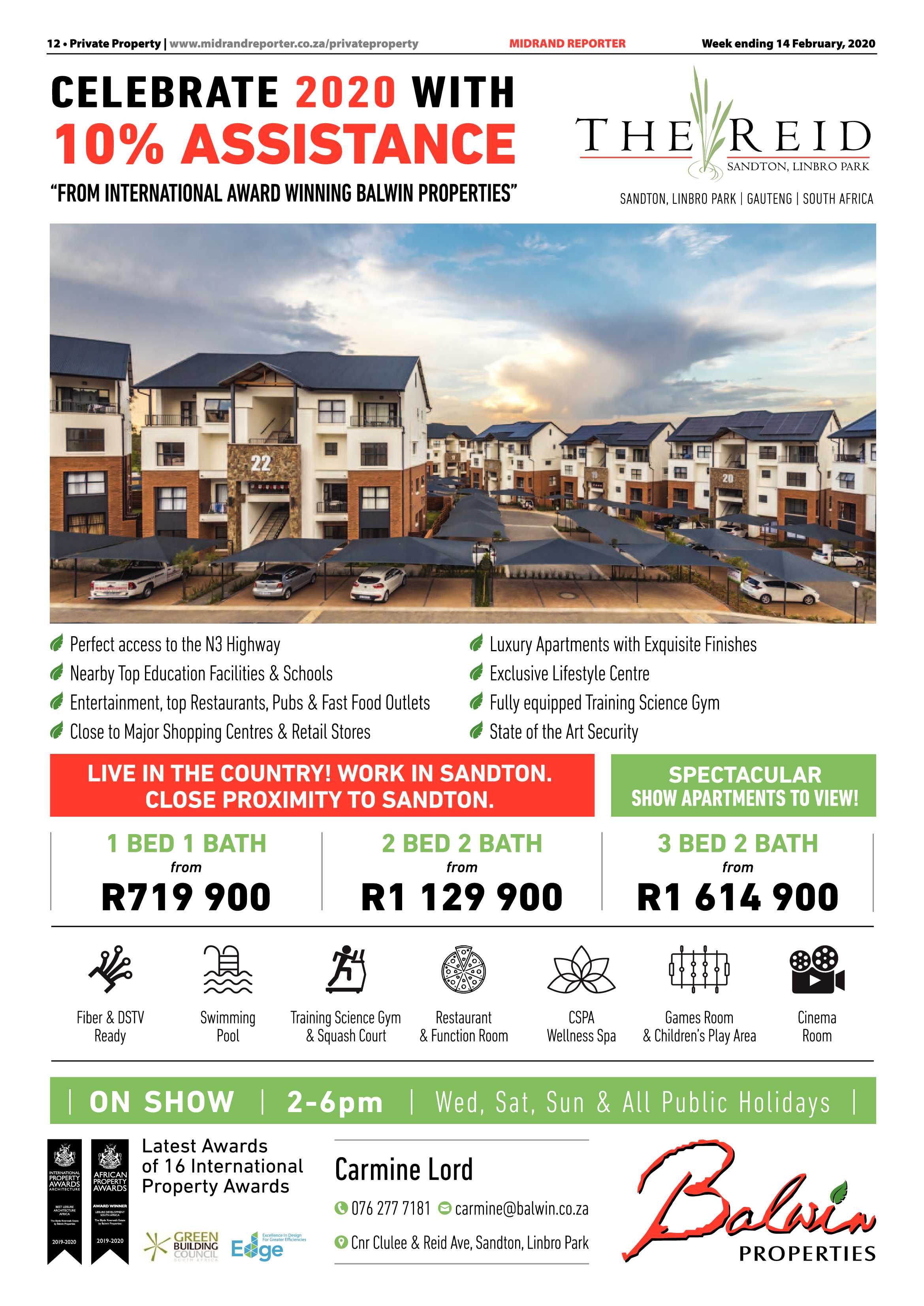 Midrand Reporter 14 February 2020 page 12