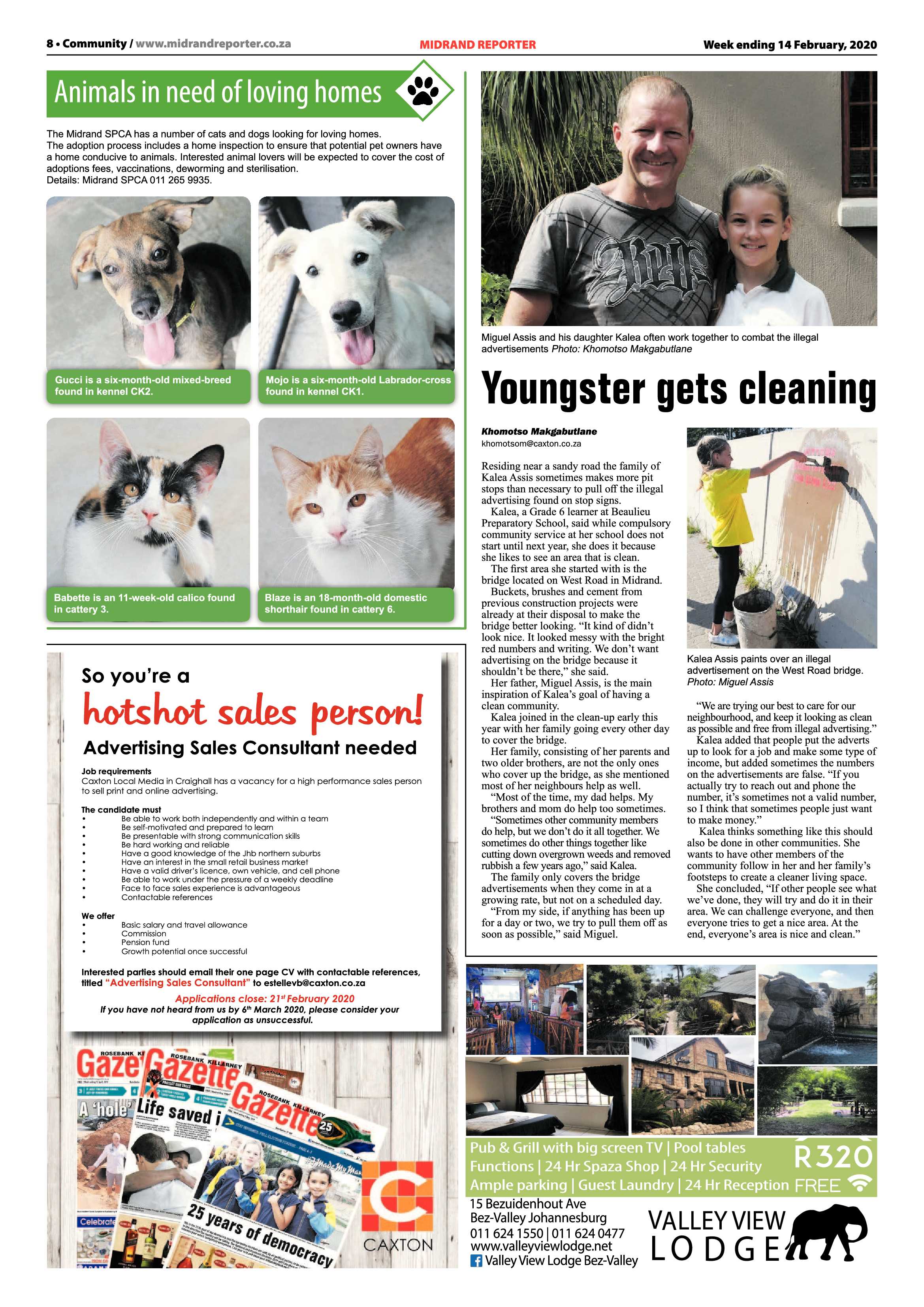 Midrand Reporter 14 February 2020 page 8