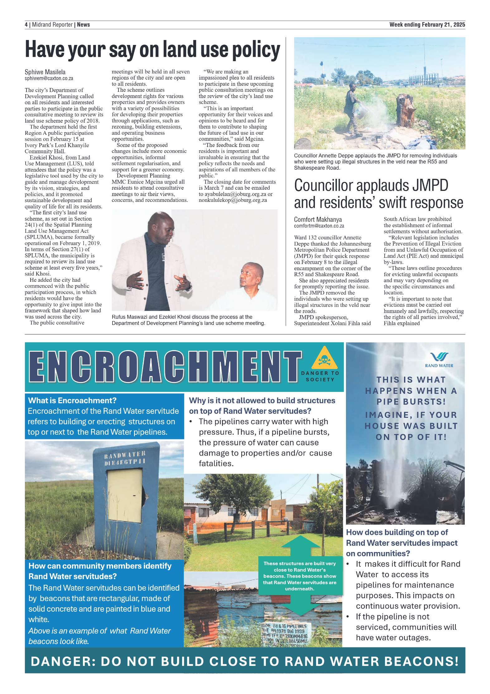 Midrand Reporter 21 February 2025 page 4
