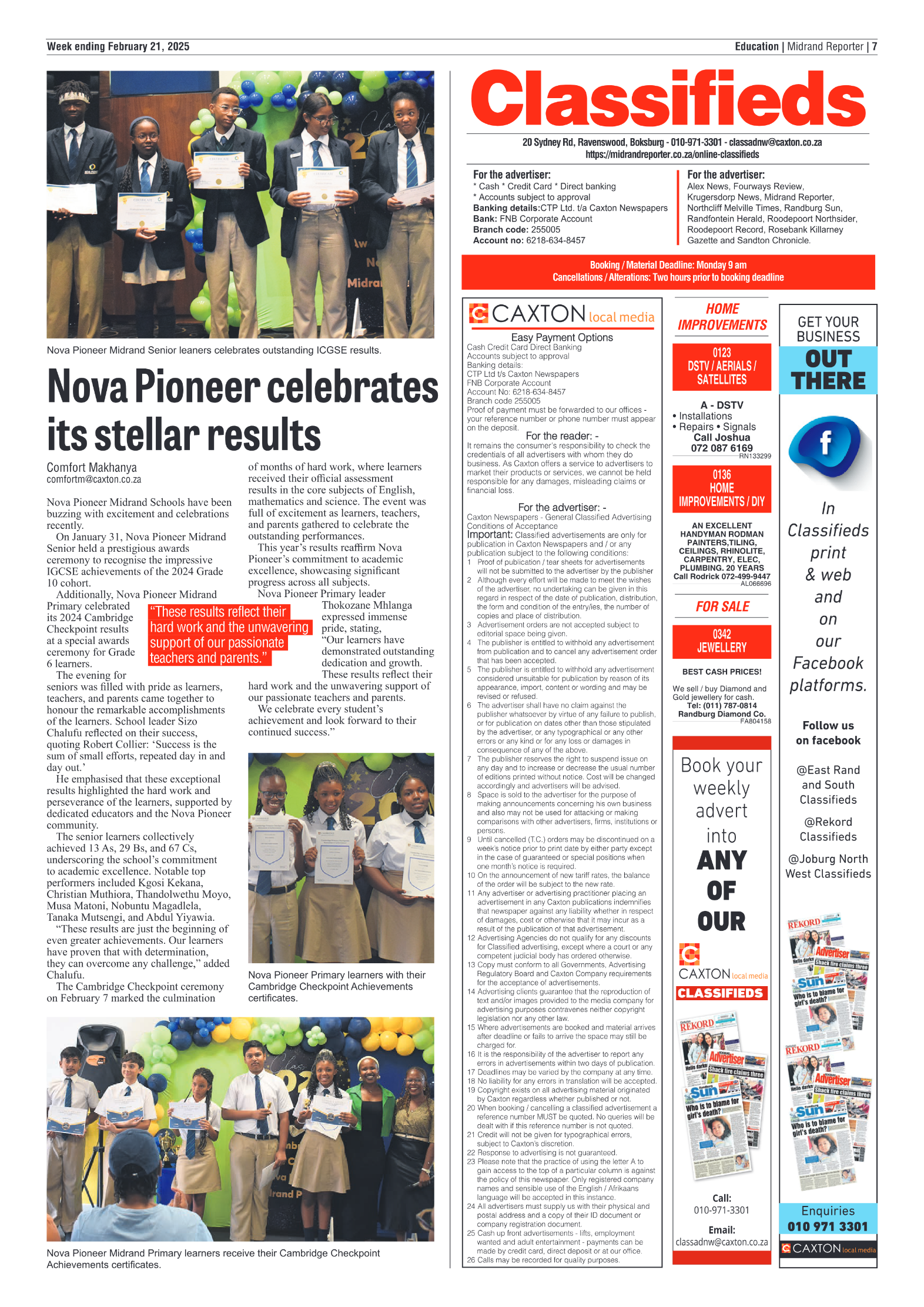 Midrand Reporter 21 February 2025 page 7