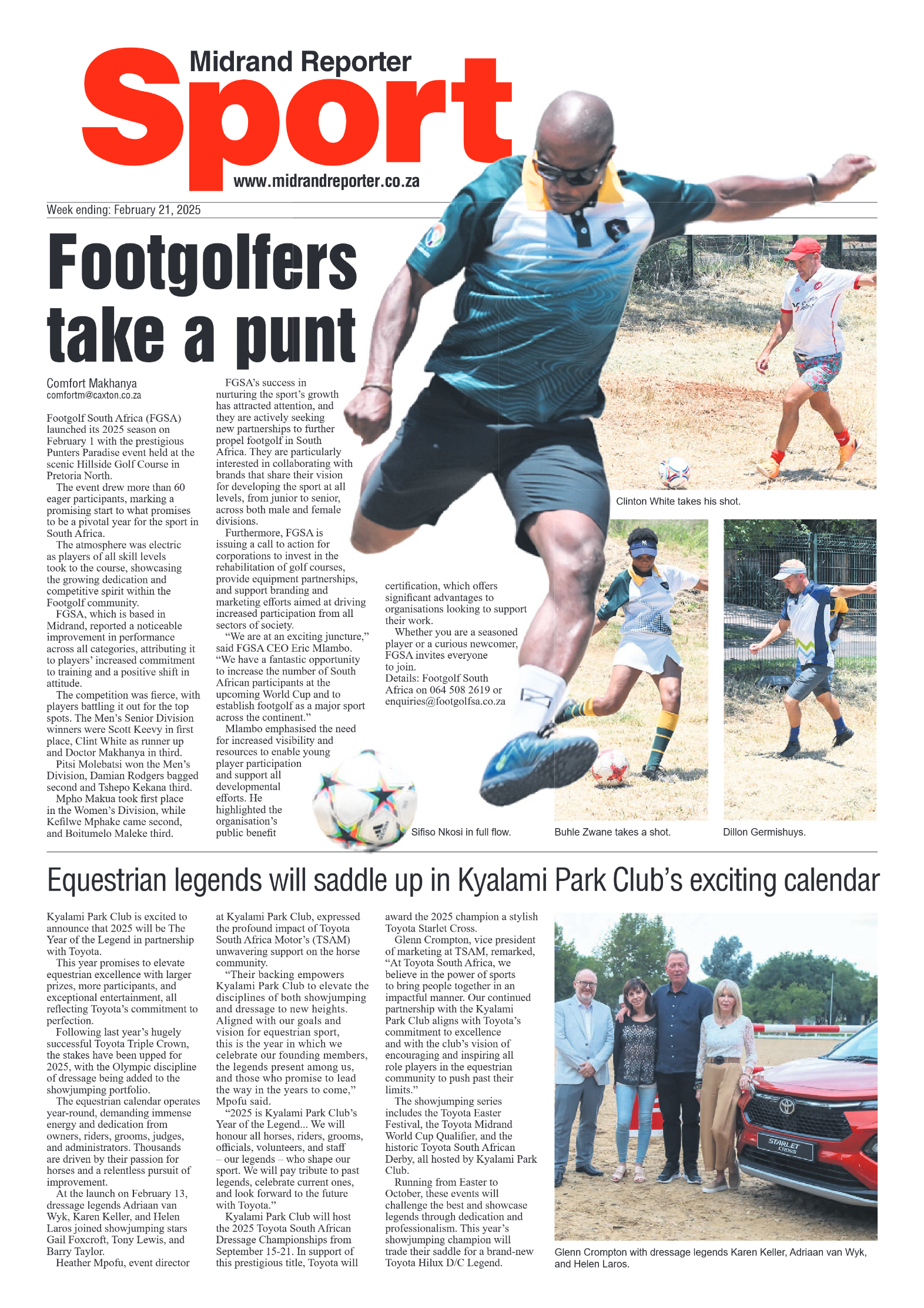 Midrand Reporter 21 February 2025 page 8