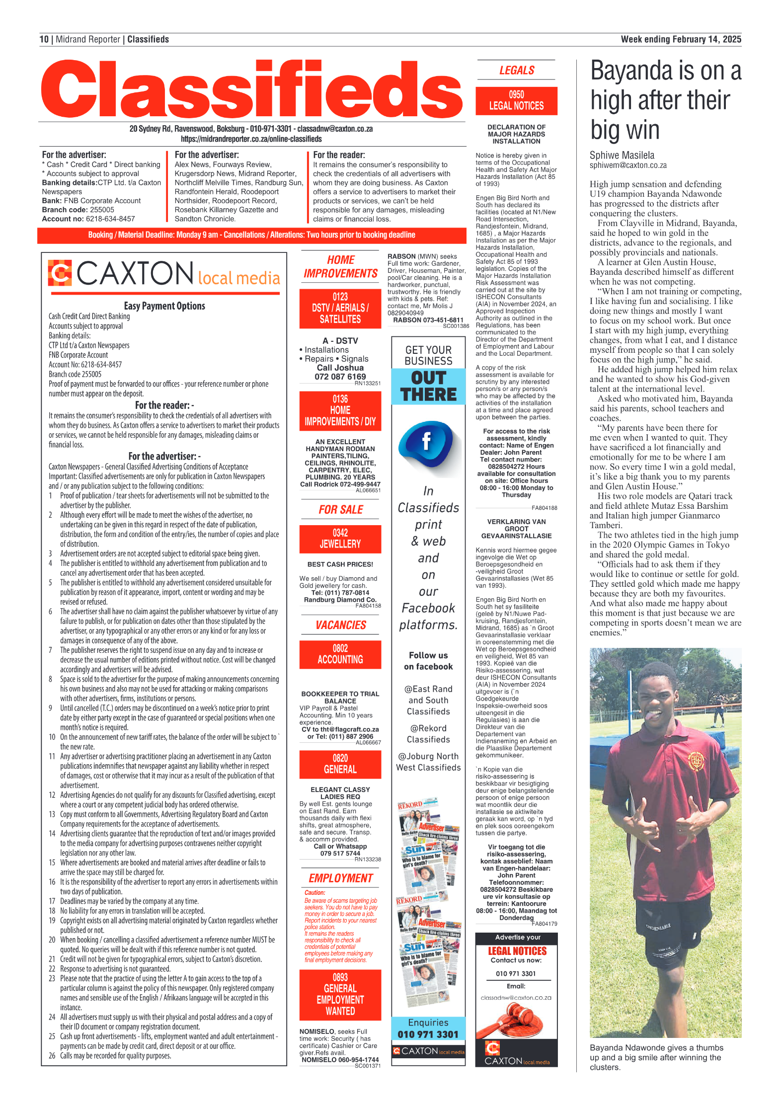 Midrand Reporter 14 February 2025 page 10
