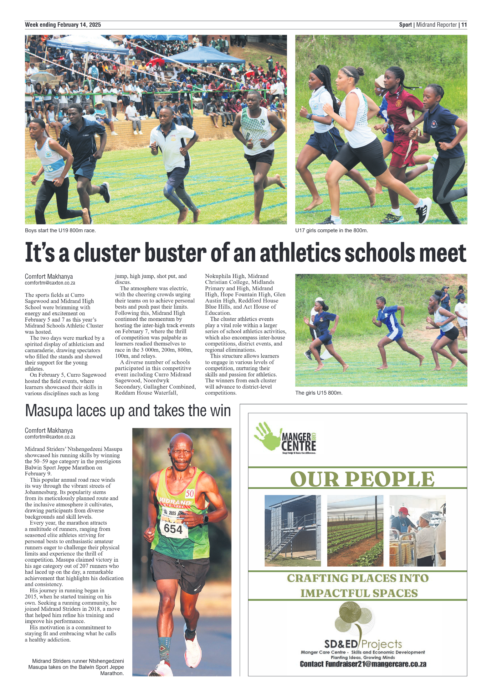 Midrand Reporter 14 February 2025 page 11