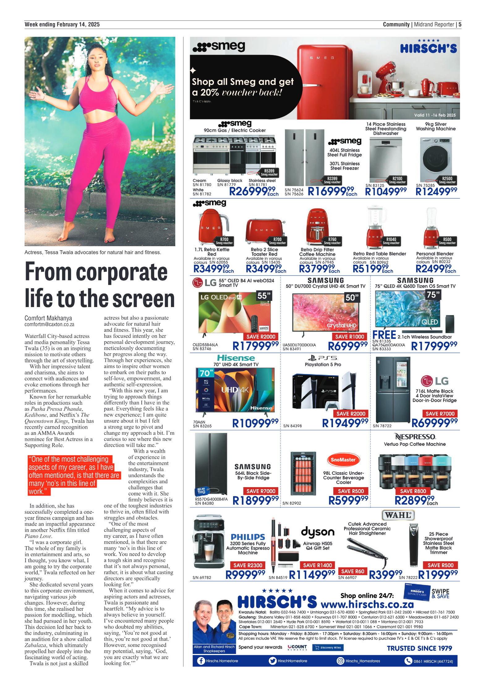 Midrand Reporter 14 February 2025 page 5