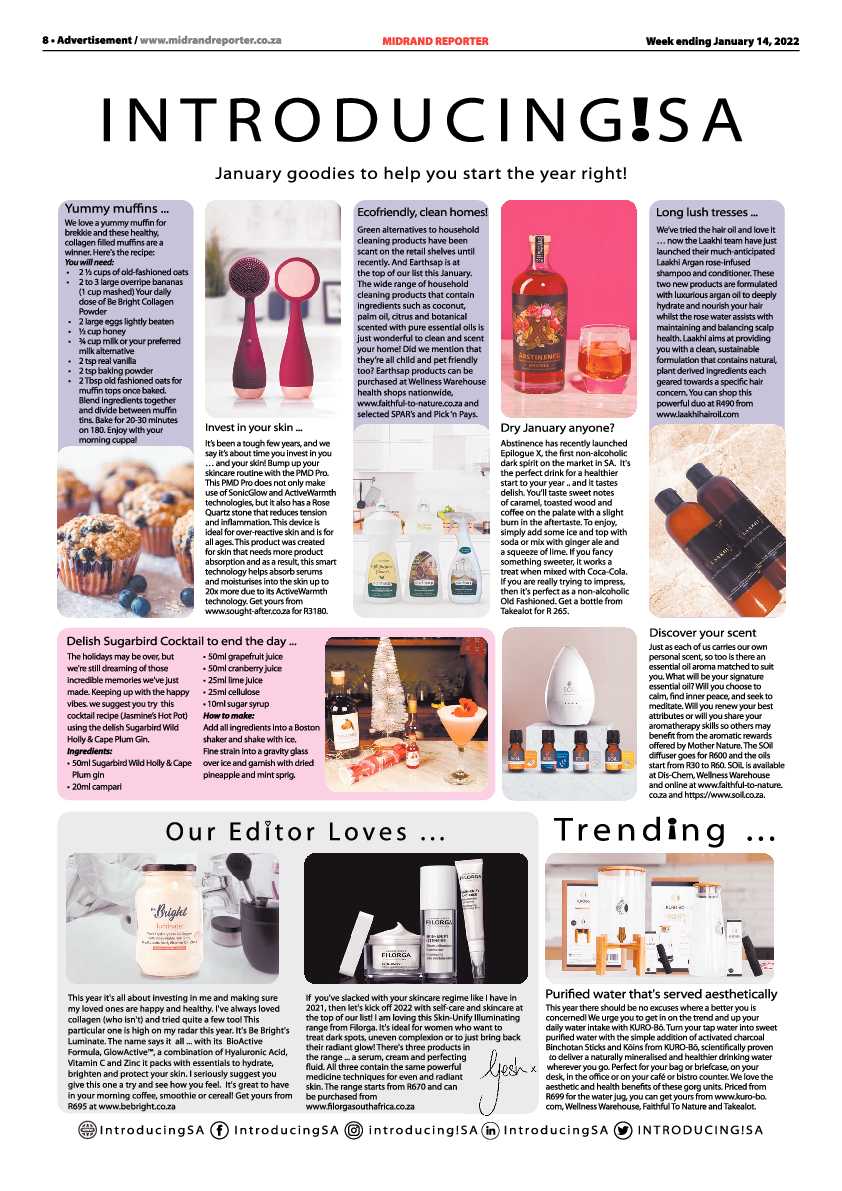 Midrand Reporter 14 January 2021 page 8
