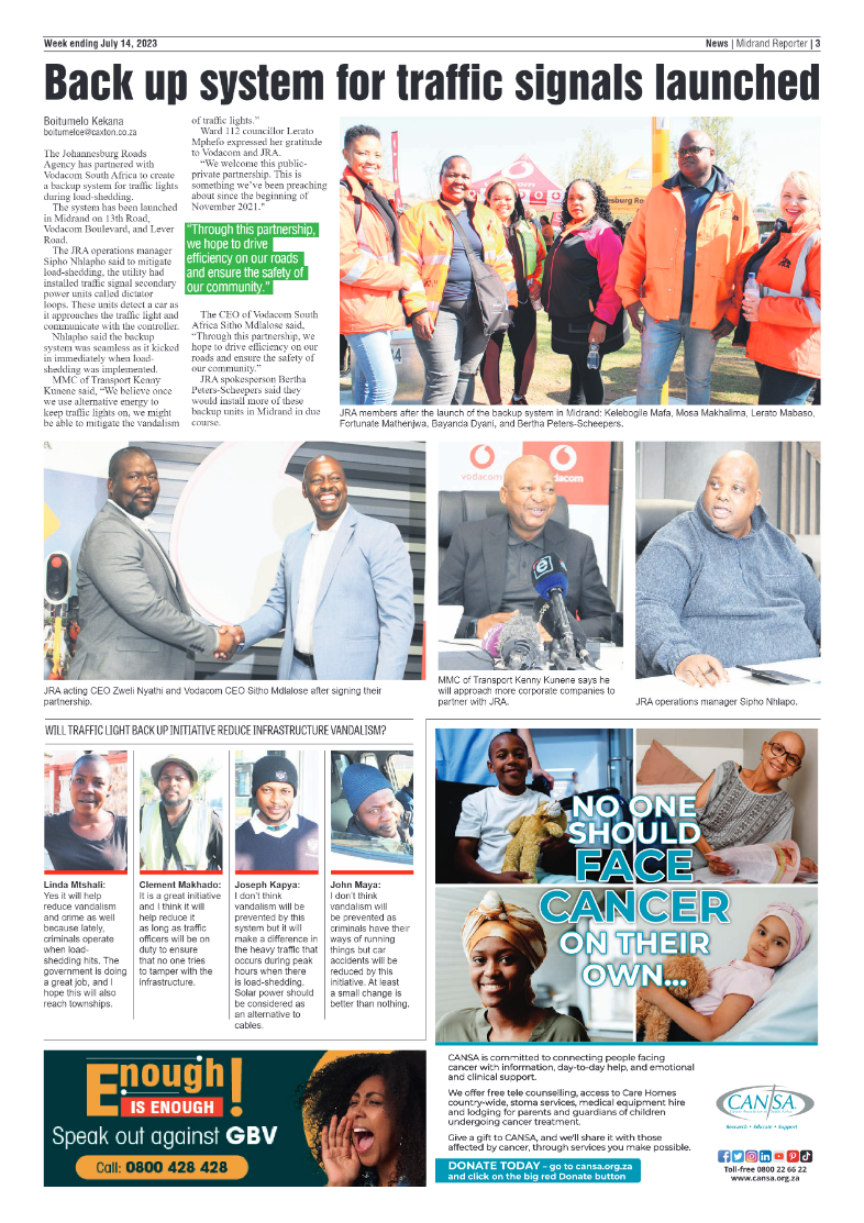Midrand Reporter 14 July 2023 page 3