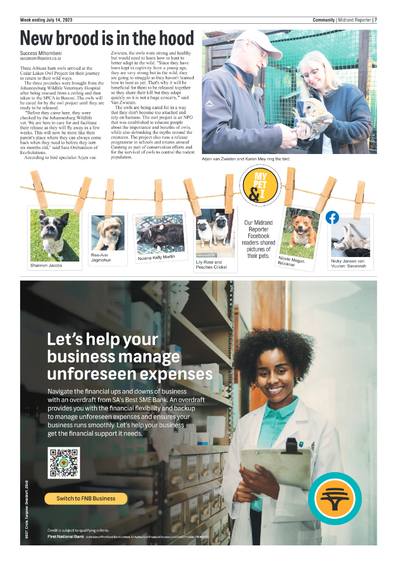 Midrand Reporter 14 July 2023 page 7