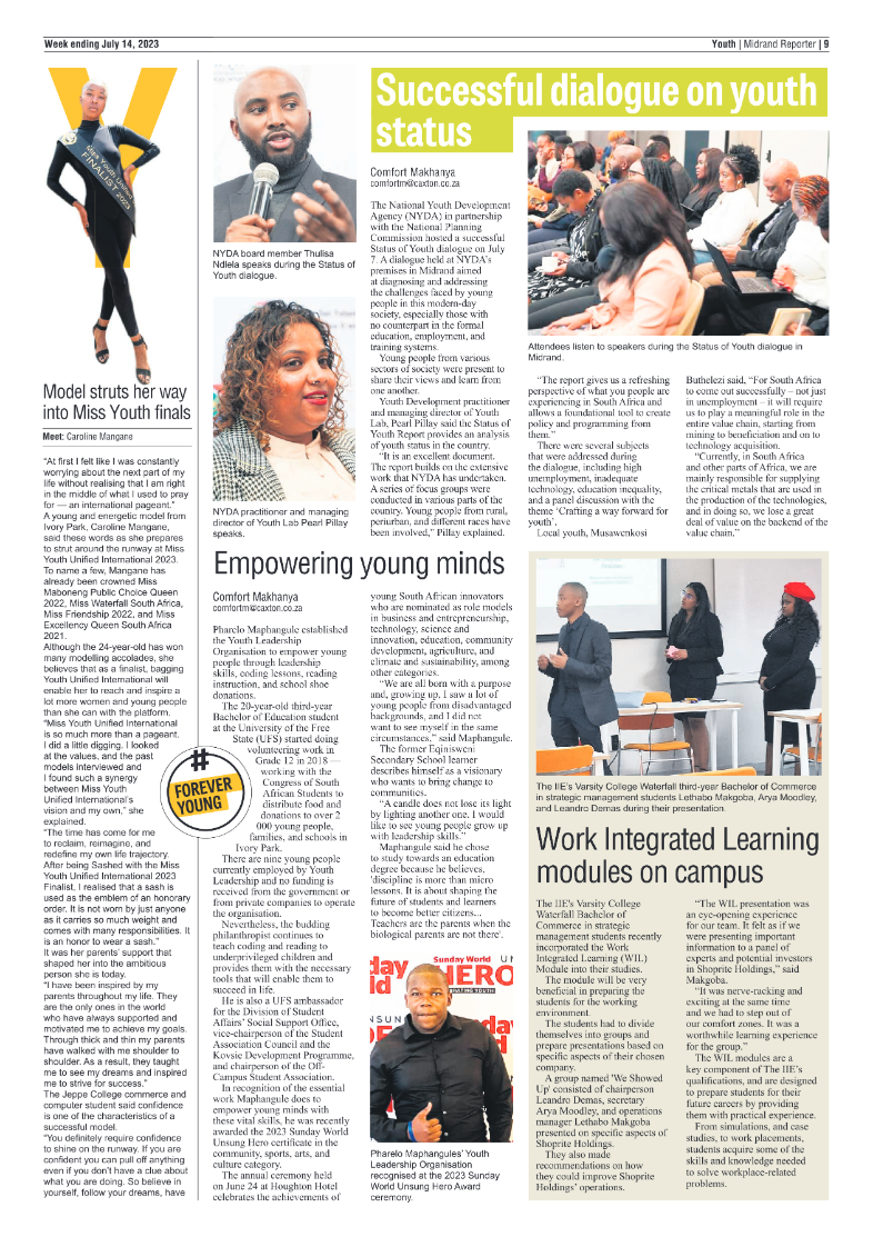 Midrand Reporter 14 July 2023 page 9