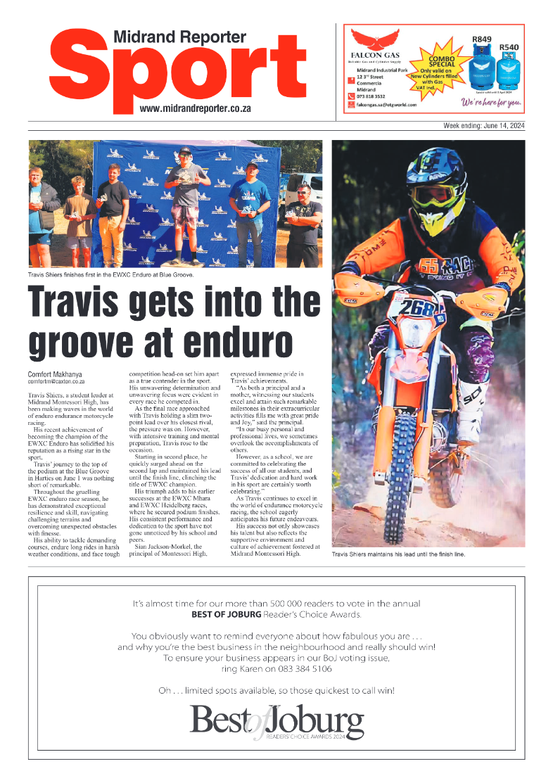 Midrand Reporter 14 June 2024 page 12