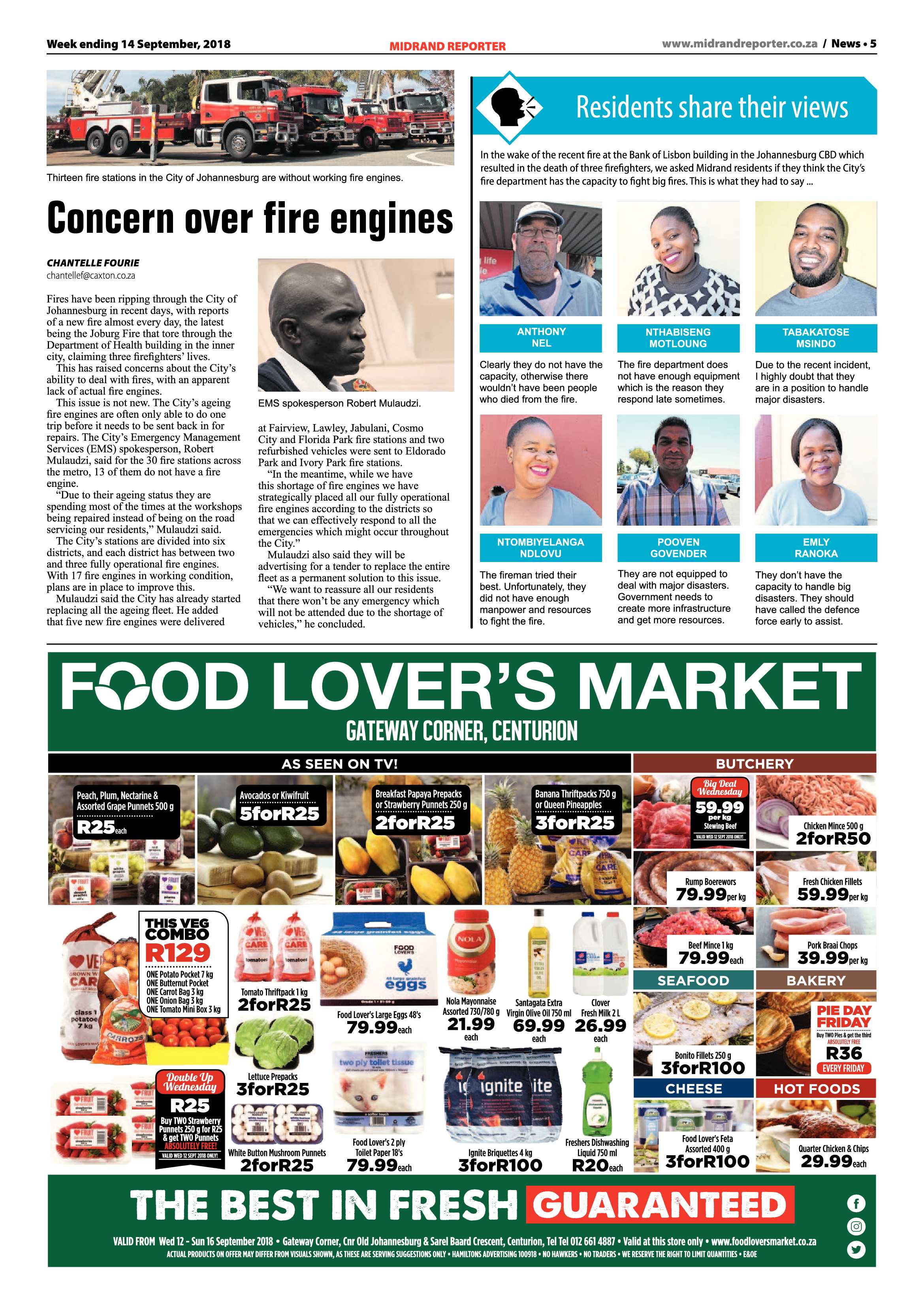 Midrand Reporter 14 September, 2018 page 5