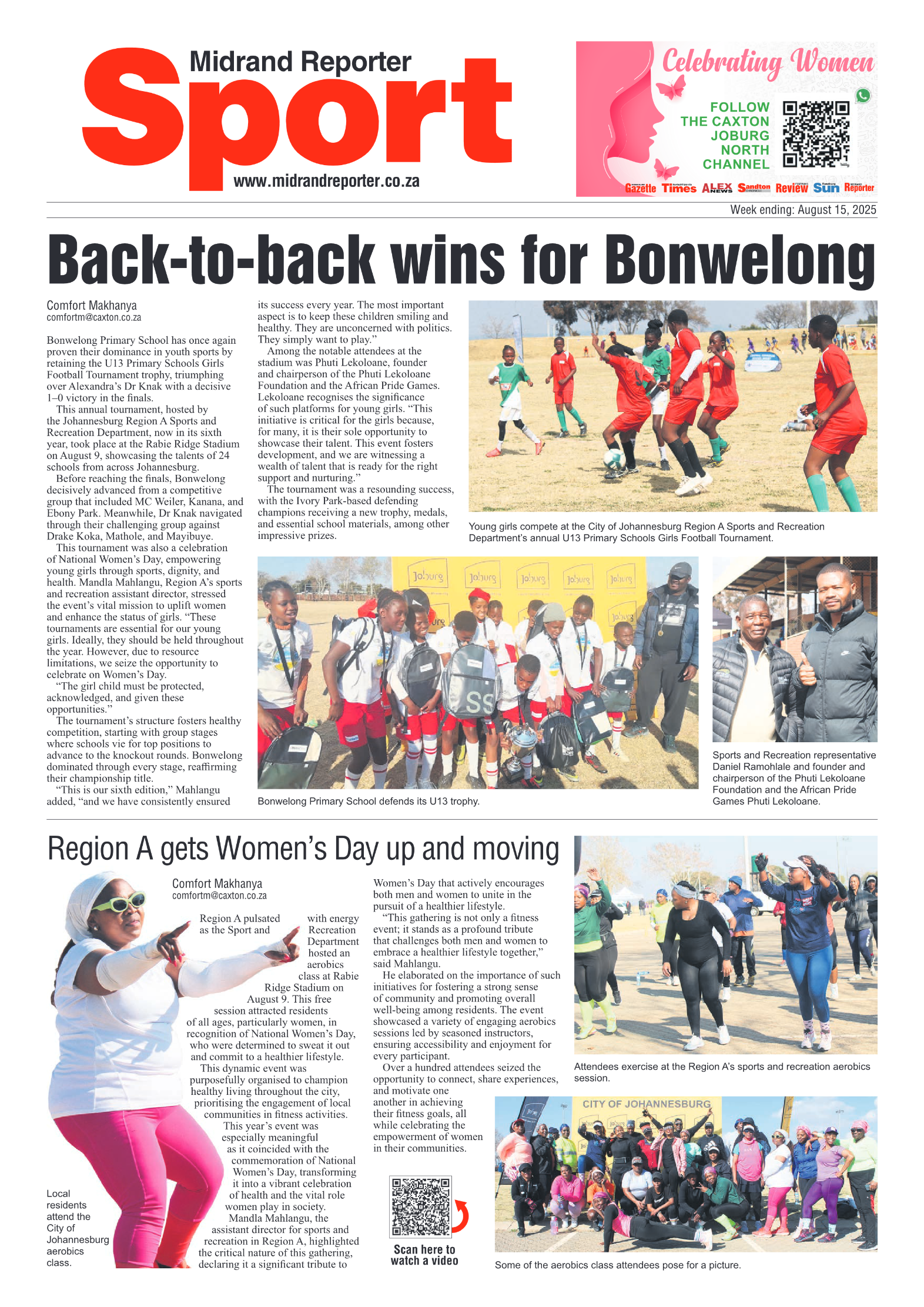 Midrand Reporter 15 August 2025 page 10