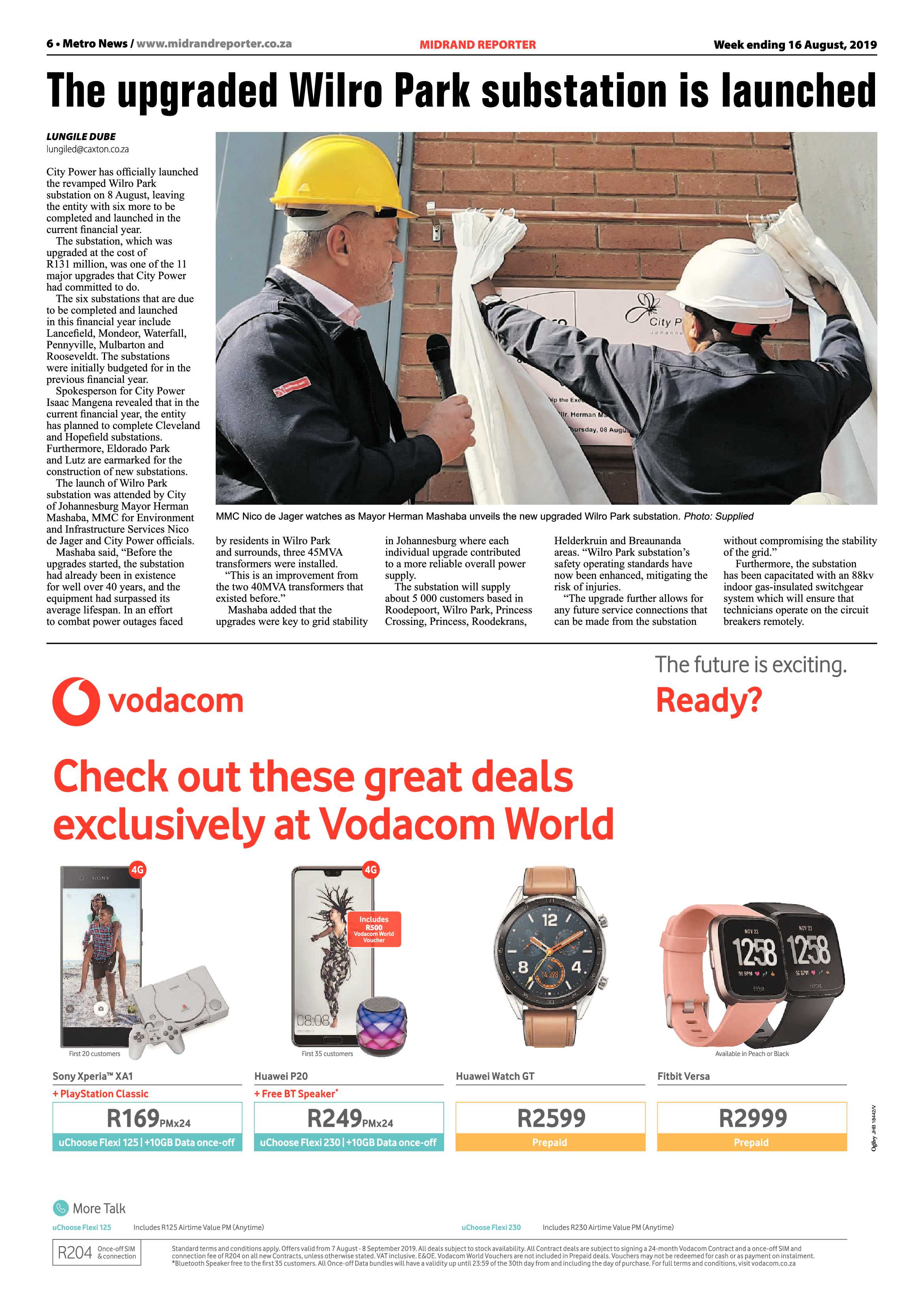 Midrand Reporter 15 August, 2019 page 6
