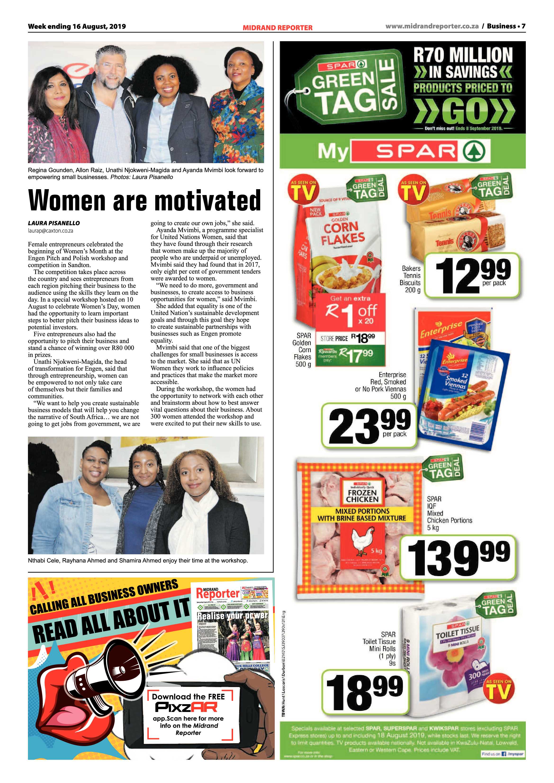 Midrand Reporter 15 August, 2019 page 7