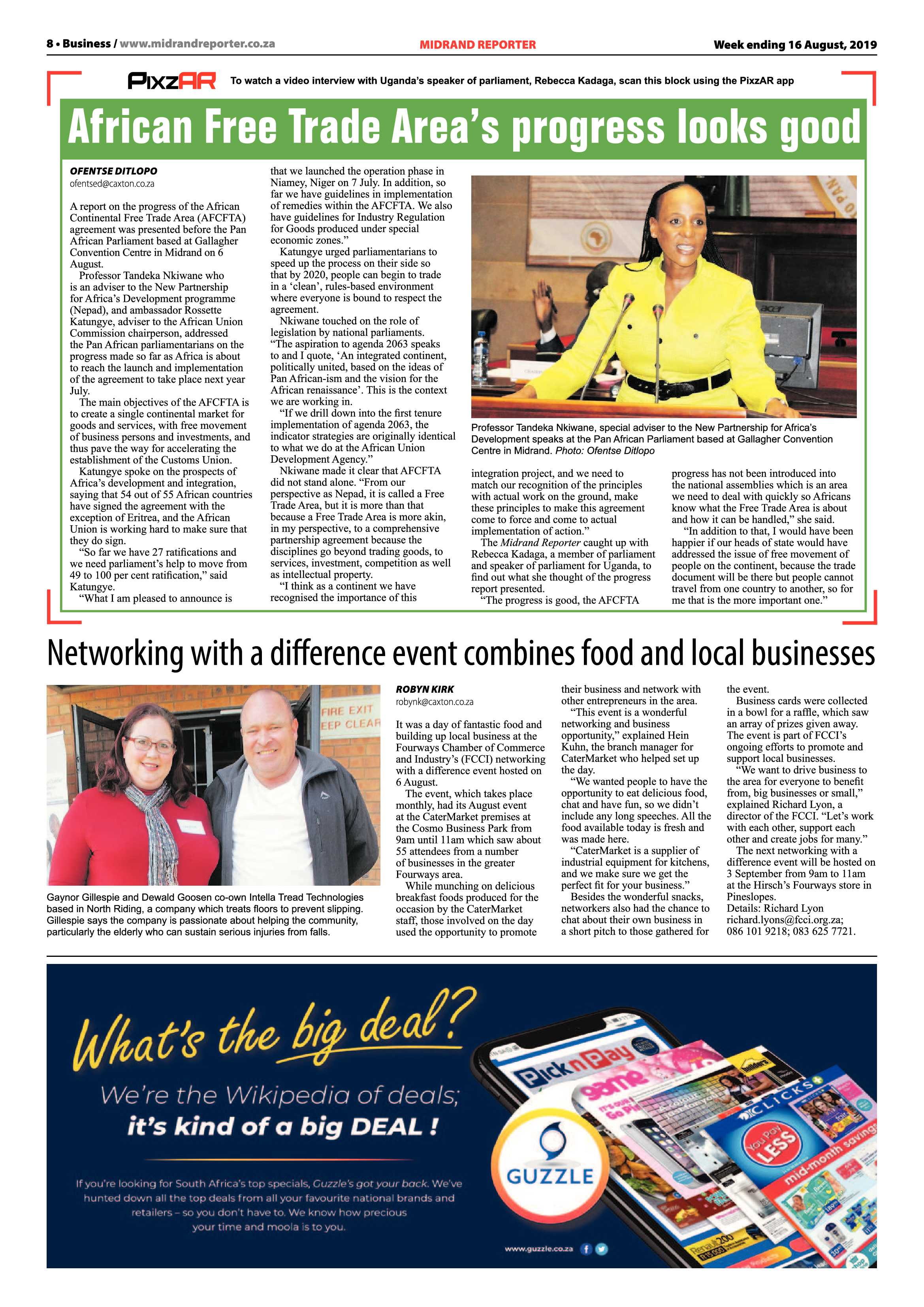 Midrand Reporter 15 August, 2019 page 8